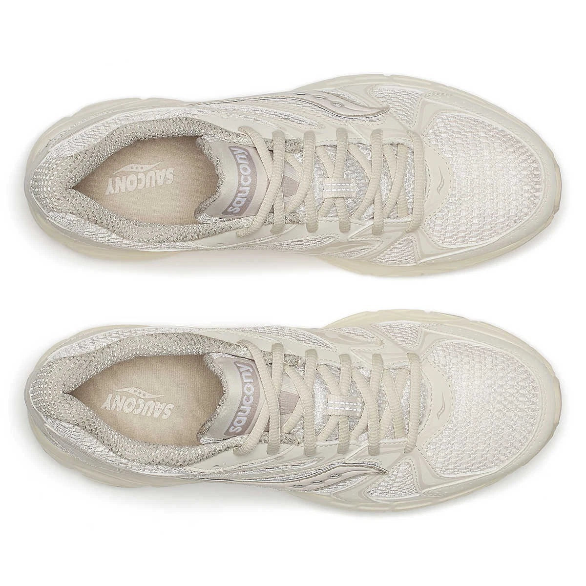 Saucony Ride Millennium S70850-2 Sneaker Women Matte Cream Lifestyle Shoe LIQ501 - Image 4