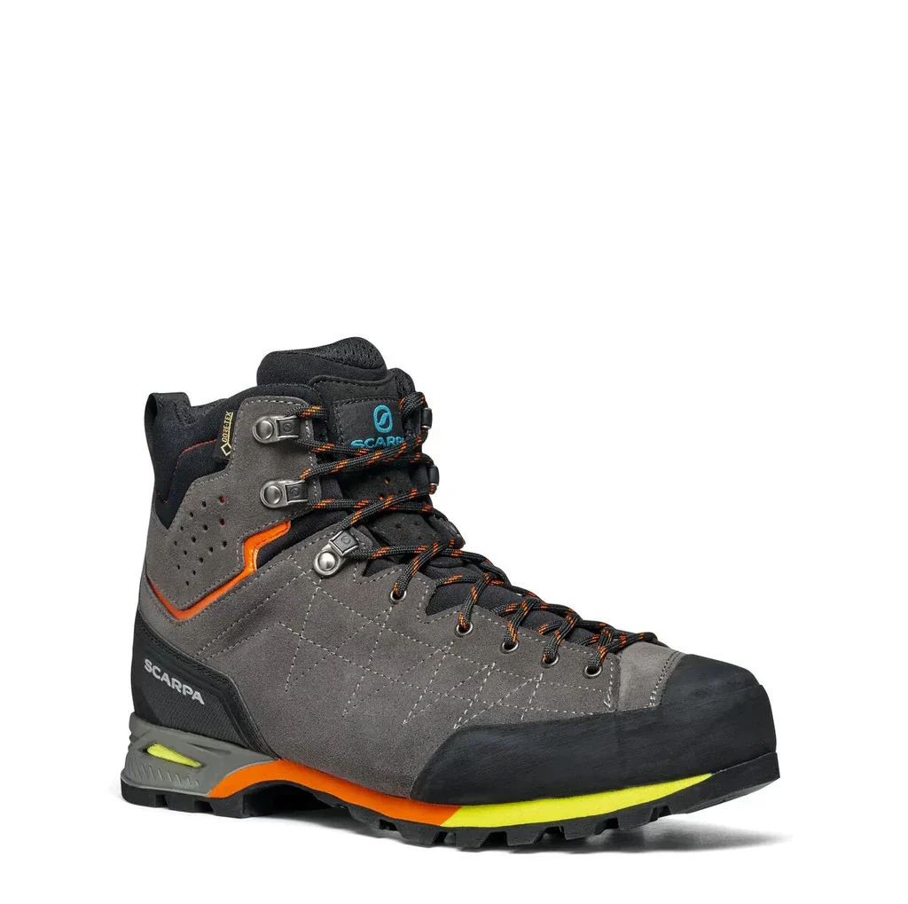 Scarpa Zodiac PlGTX 711102001 Men's Gray Leather Hiking Boots HTAT1268