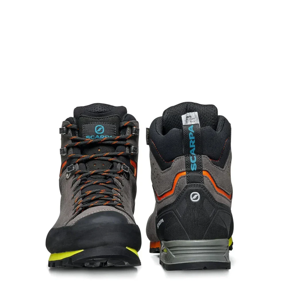 Scarpa Zodiac PlGTX 711102001 Men's Gray Leather Hiking Boots HTAT1268 - Image 5