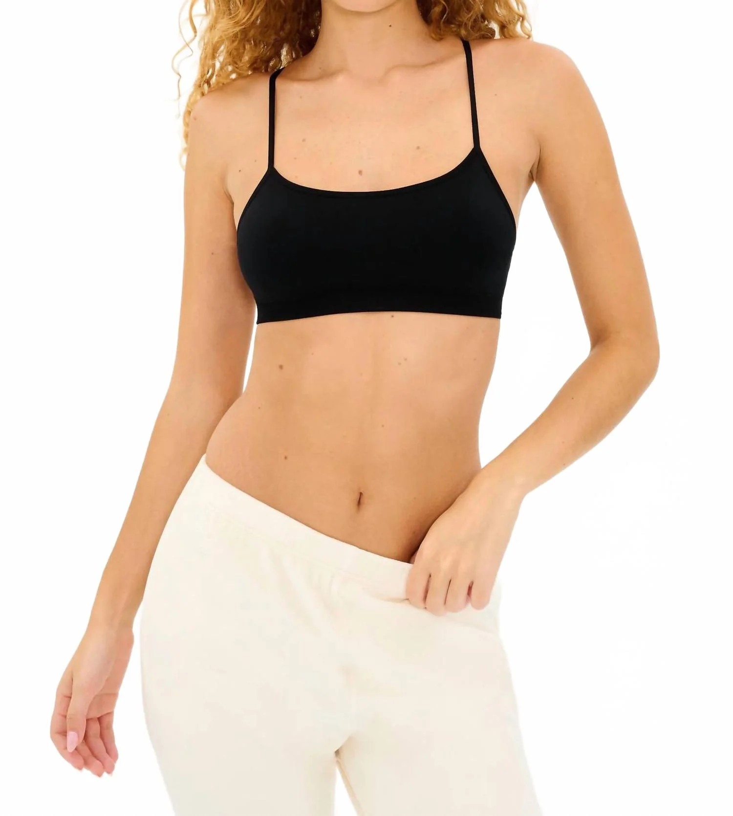 Seamless Loren Bra In Black
