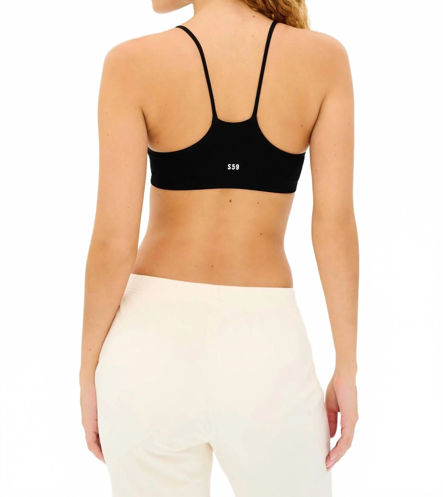 Seamless Loren Bra In Black - Image 2
