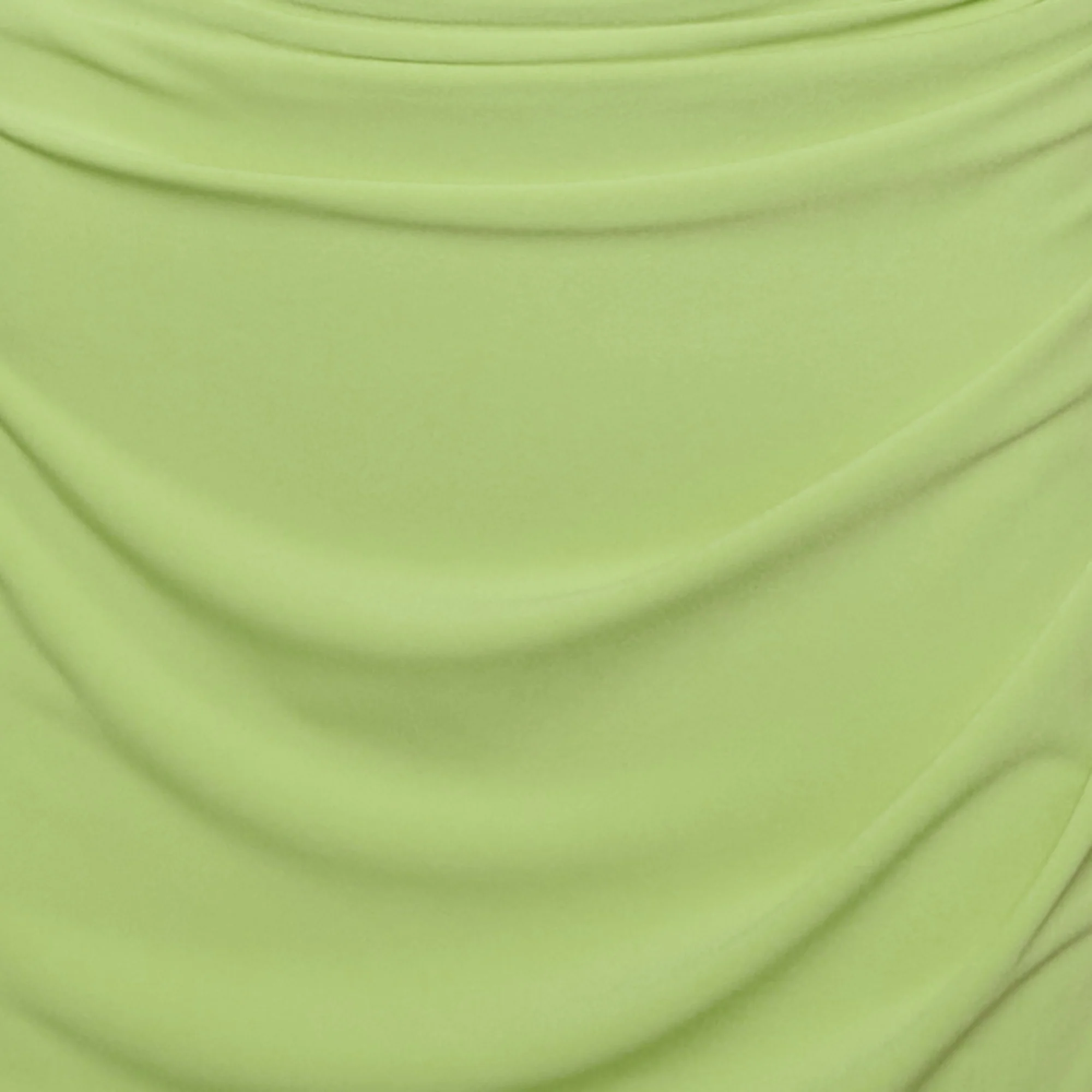 Self-Portrait Green Jersey Cut Out Midi Dress - Image 3