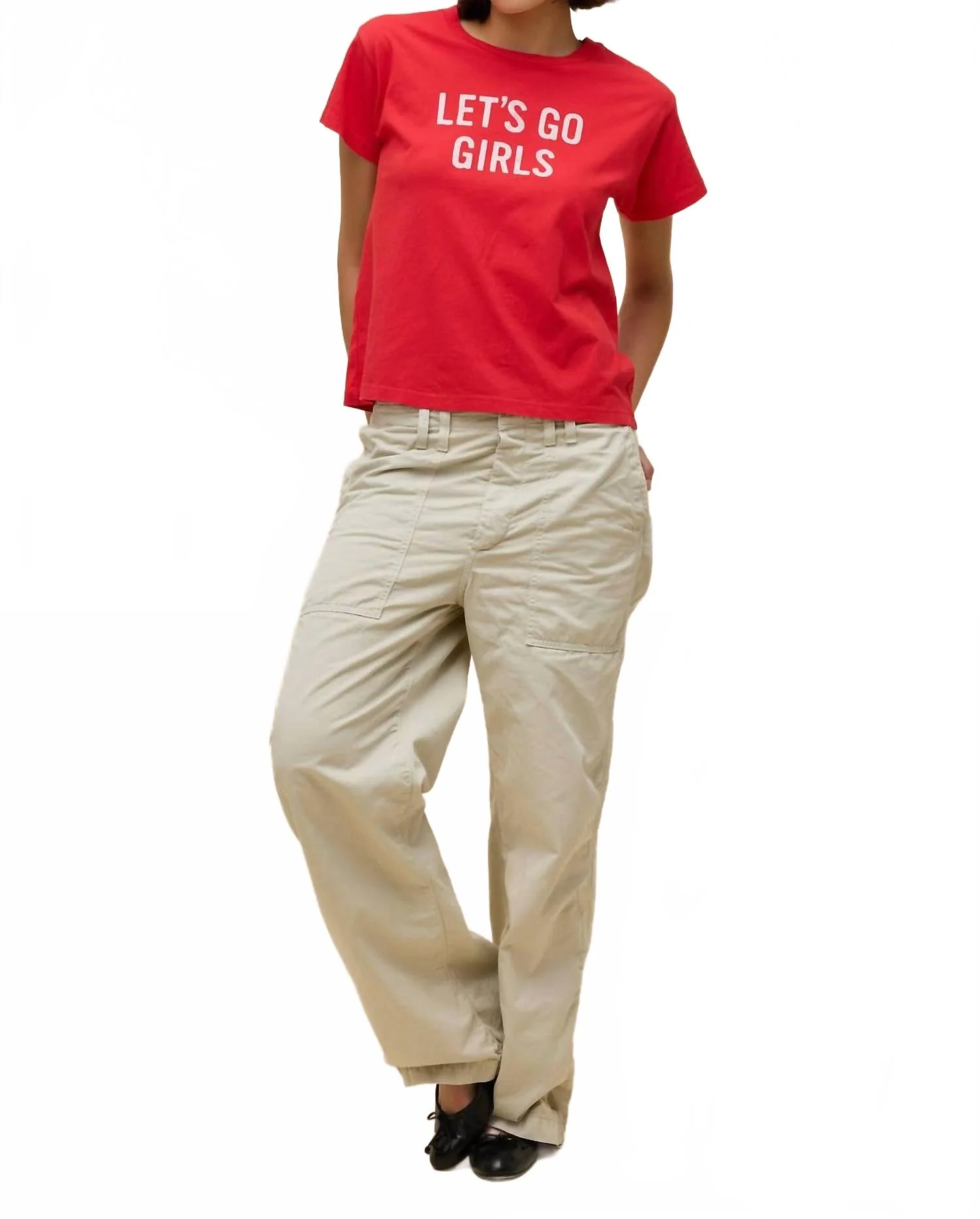 Shania Twain Let's Go Girls Solo Tee In Ruby Red - Image 2