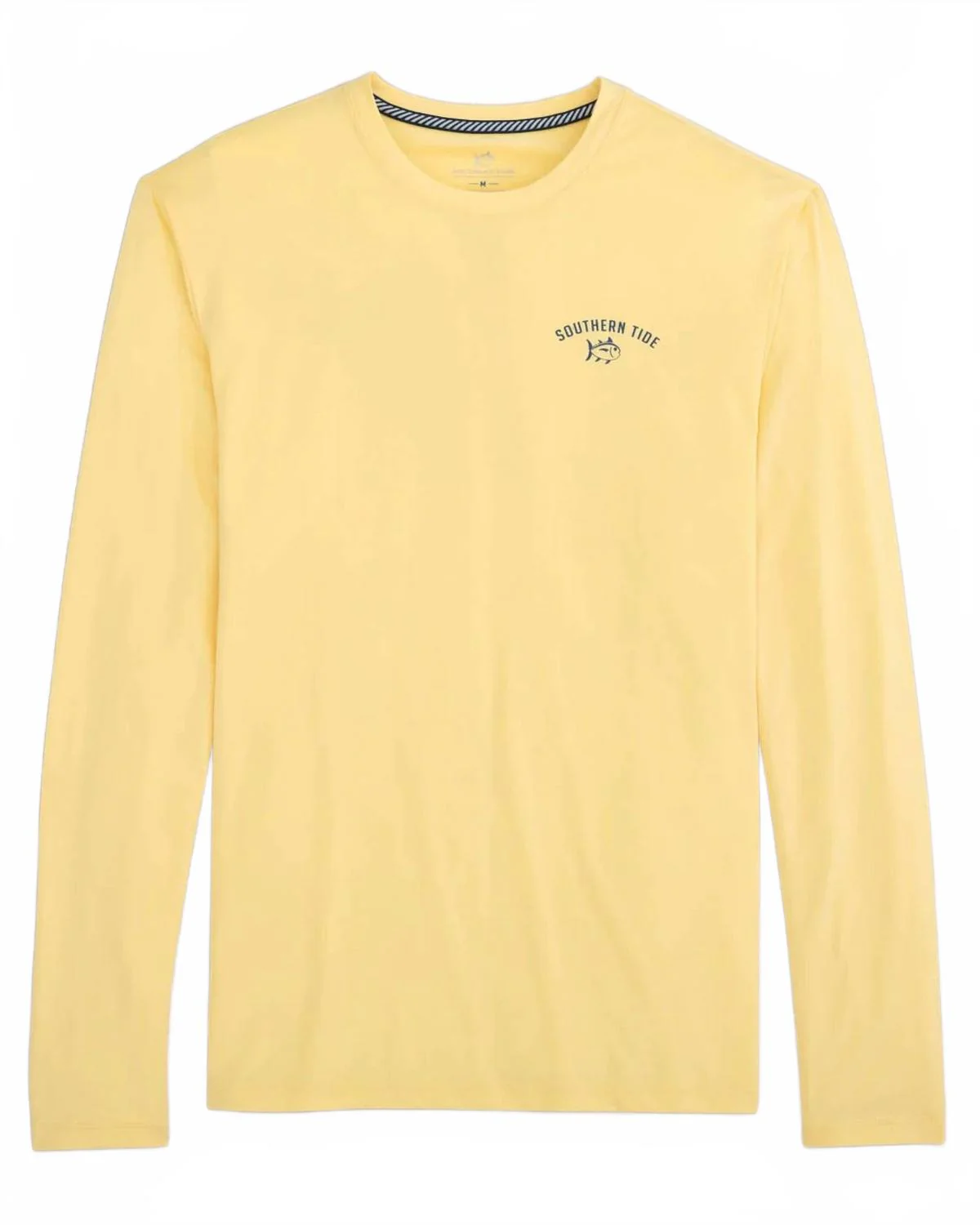 Sharks And Skipjacks Performance Long Sleeve Tee In Golden Haze Yellow - Image 3