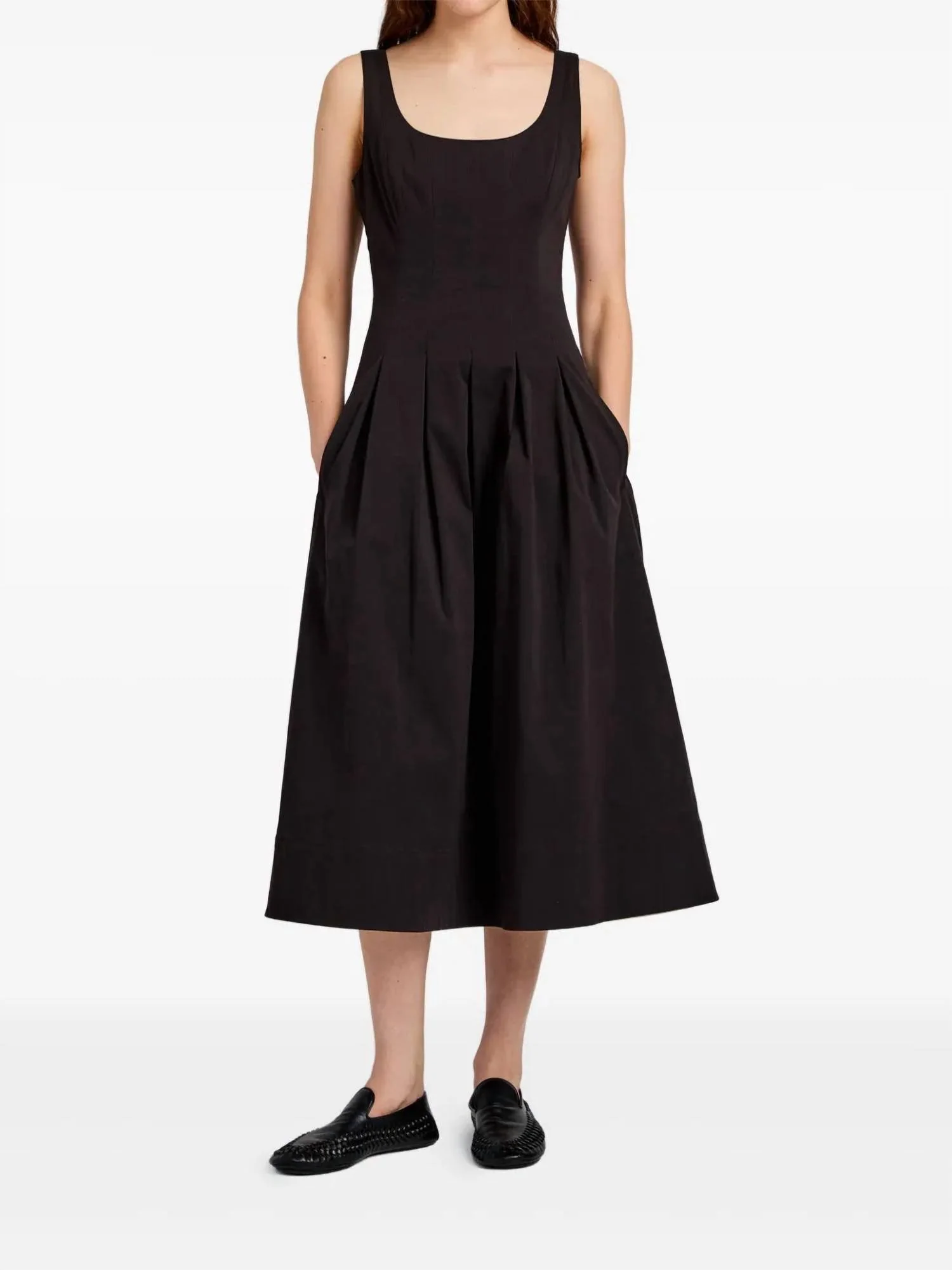 Shelby Midi Dress In Black