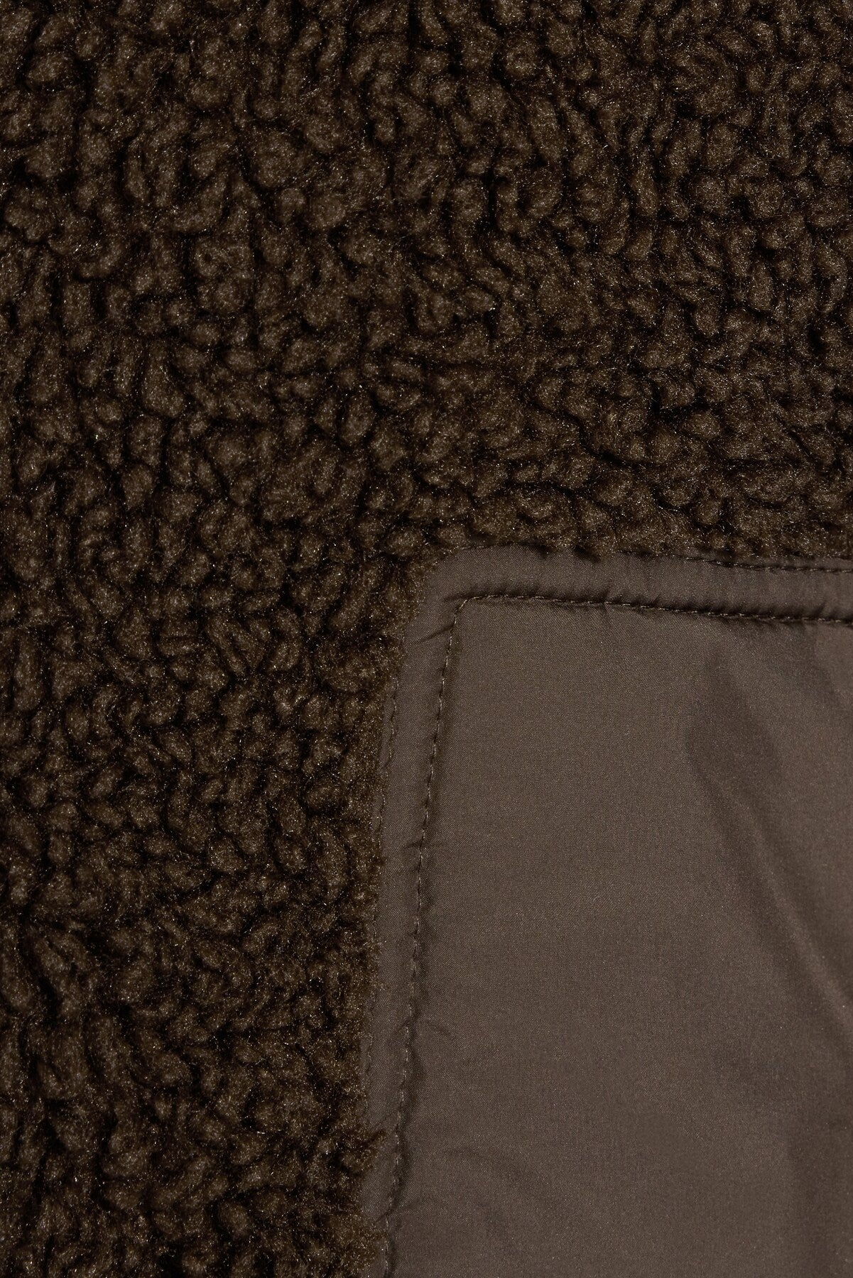 Sherpa Mixed Media Jacket - Image 4