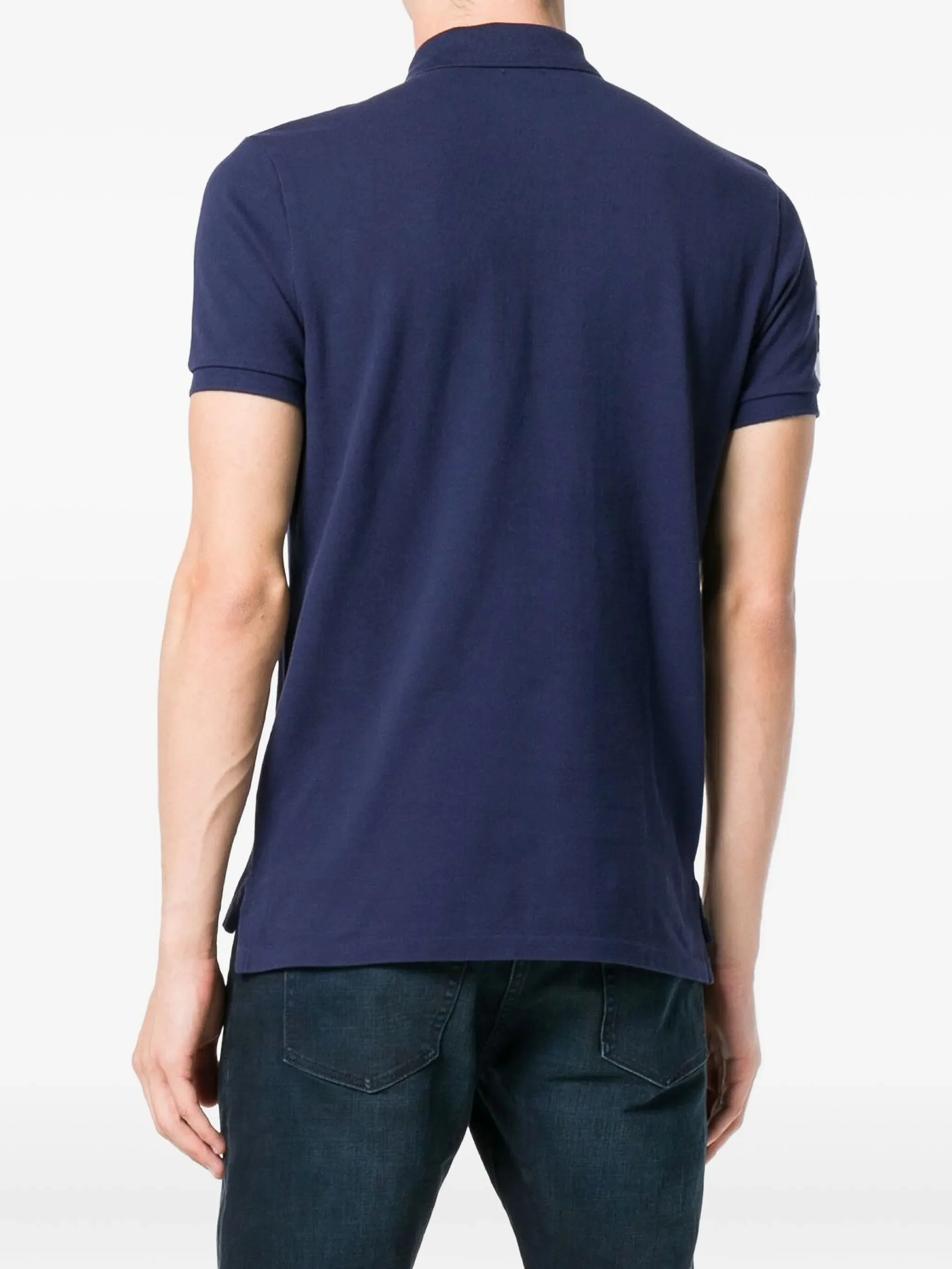 Short-Sleeve Cotton Polo Shirt - Image 4