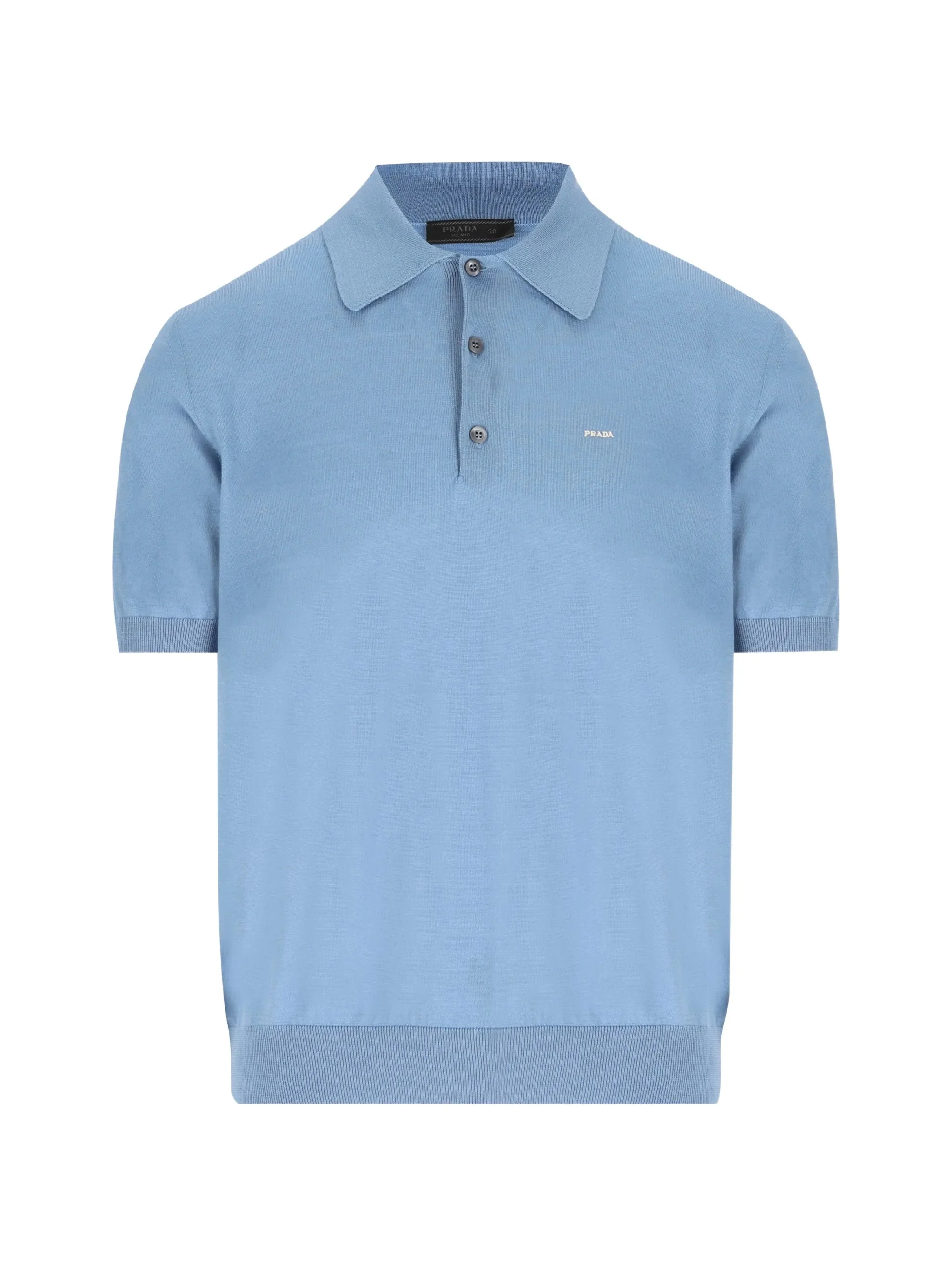 Short-Sleeved Fabric Polo Shirt