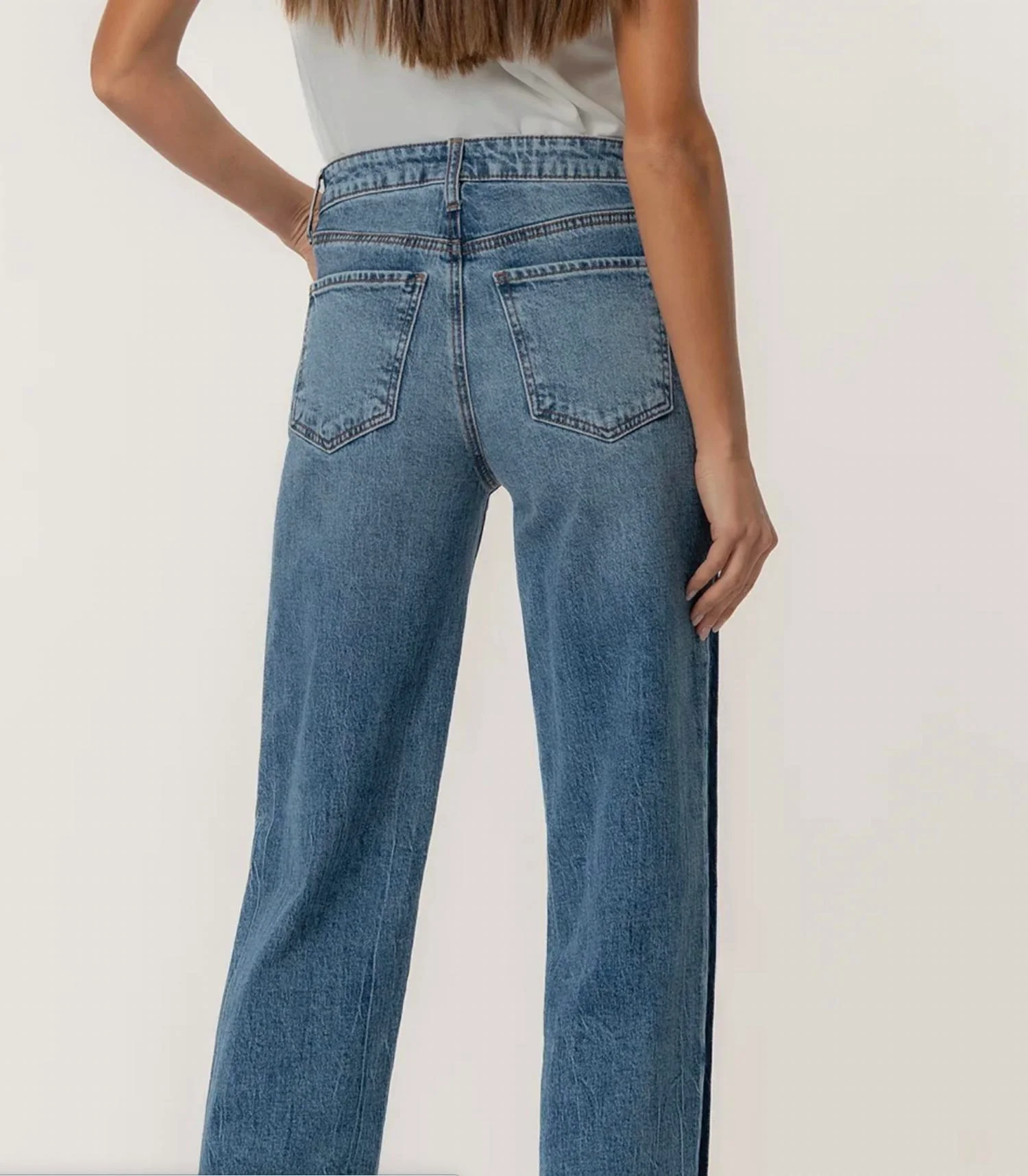 Sienna Straight Leg Jeans In Brilliantly - Image 2