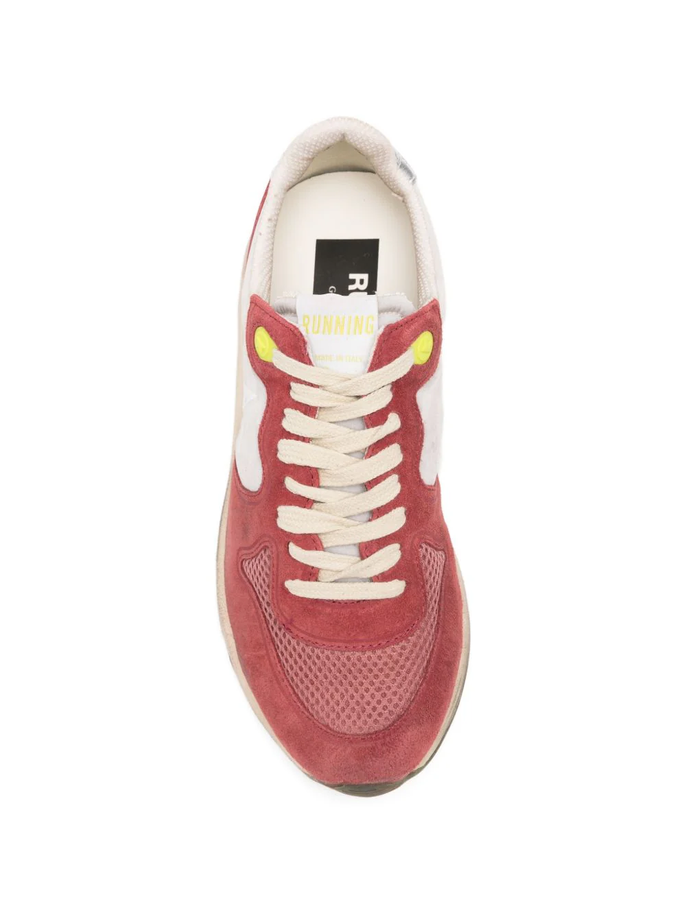 Silk and Nylon Perforated Leather Sneakers - Image 4