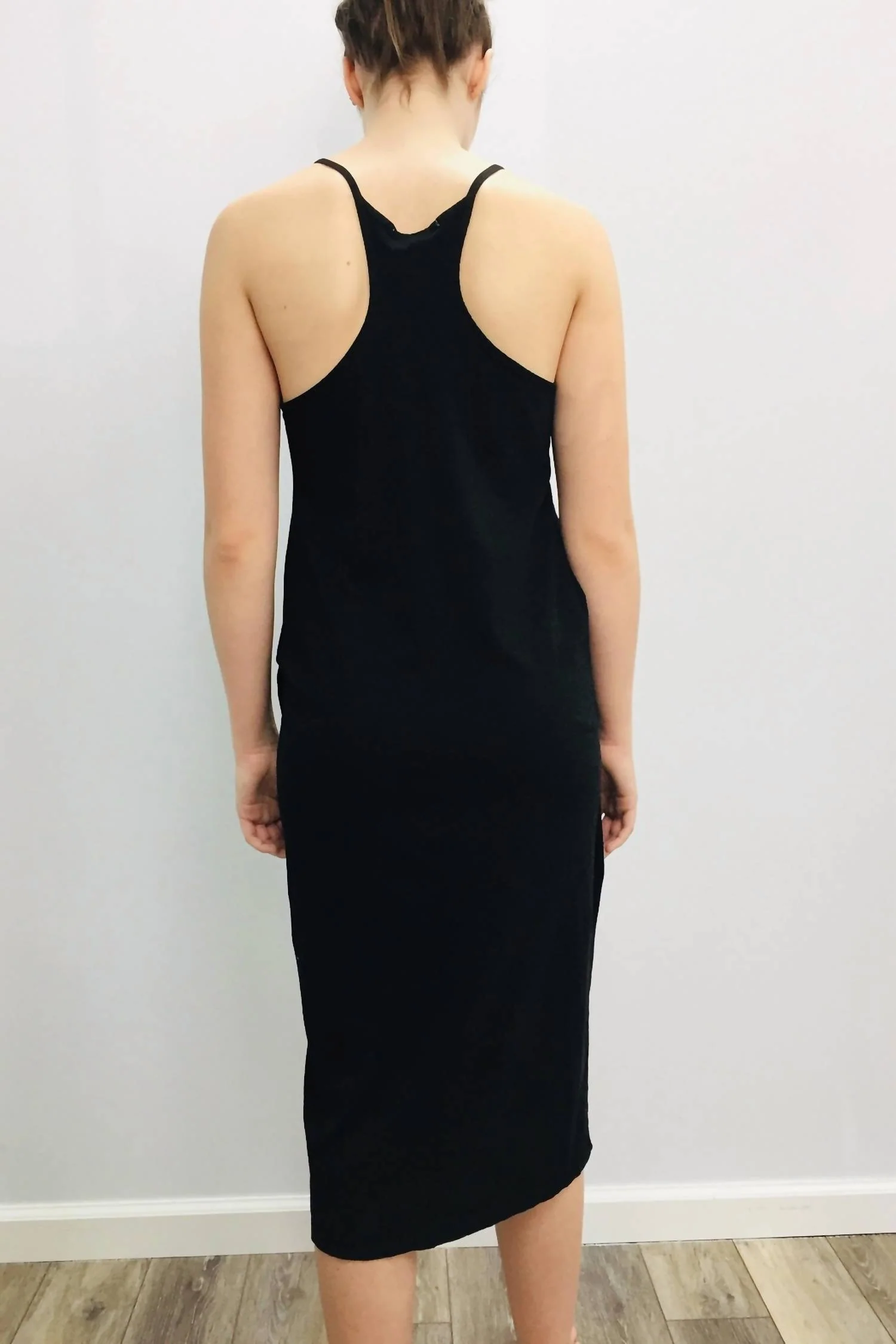 Sito Tank Dress In Black - Image 2