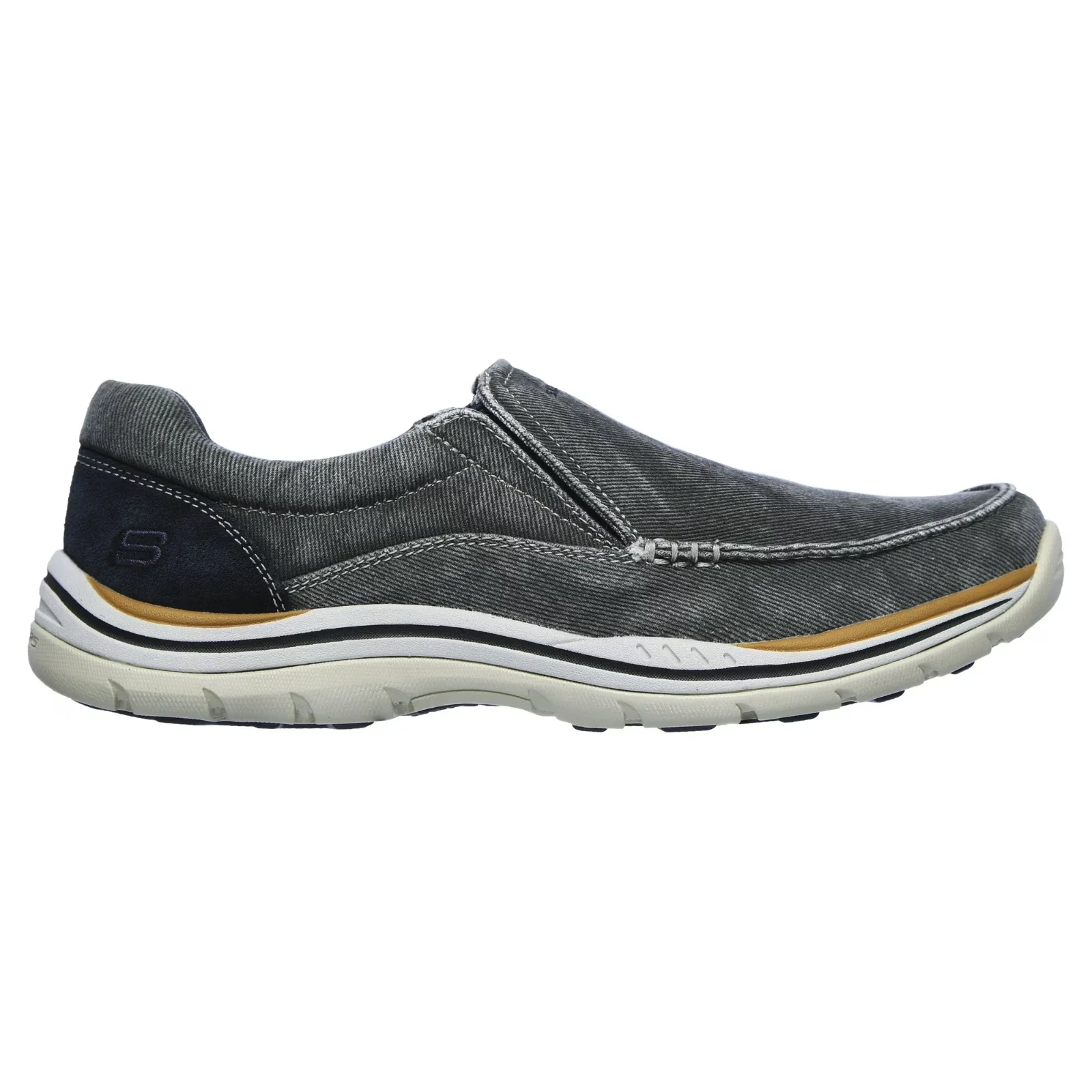 Skechers Expected - Avillo 64109-BLU Loafers Men's Blue Slip On Shoes ZAP2395 - Image 2