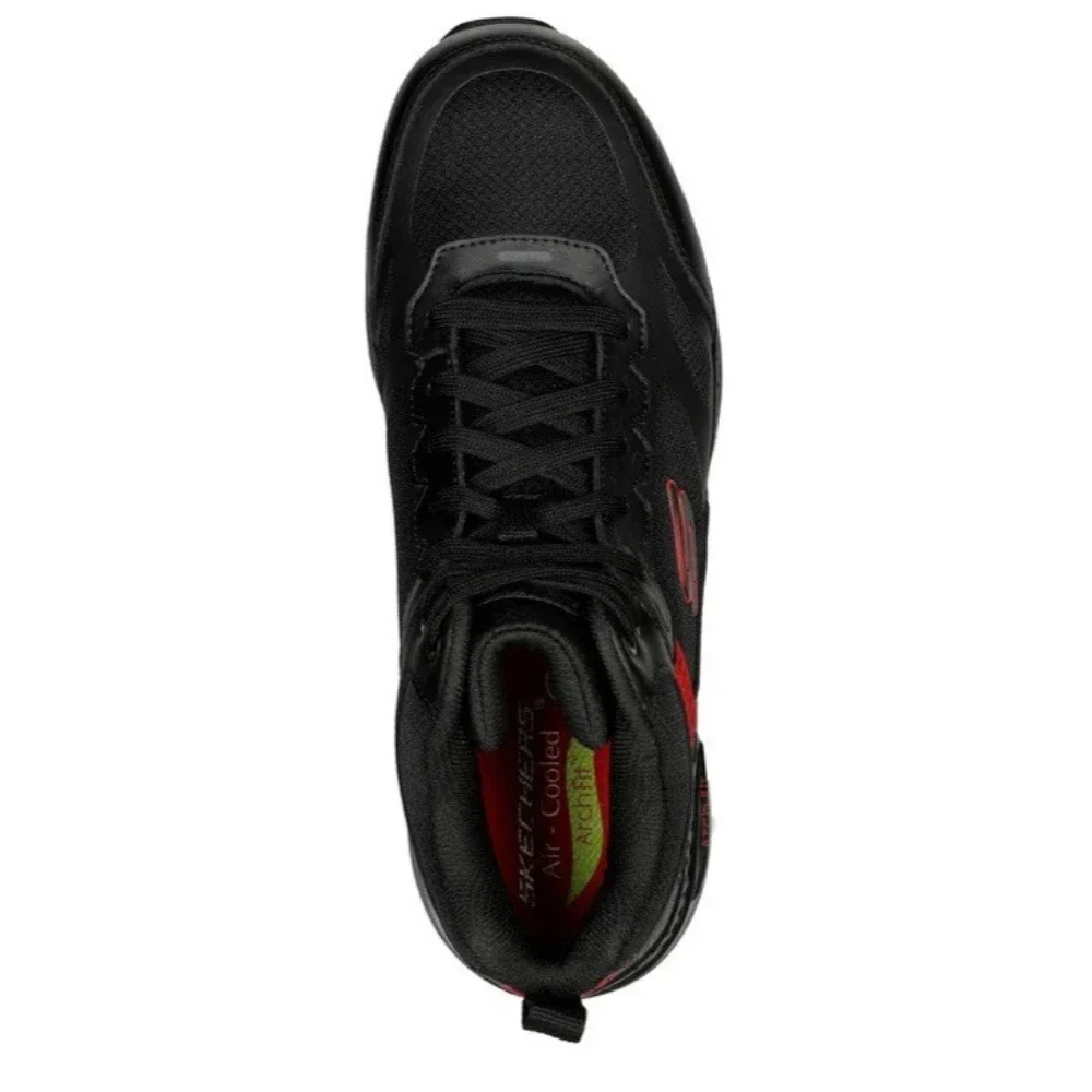 Skechers SR - Bensen 200159-BKRD Men's Black Comp Toe Work Shoes HTAT1147 - Image 4
