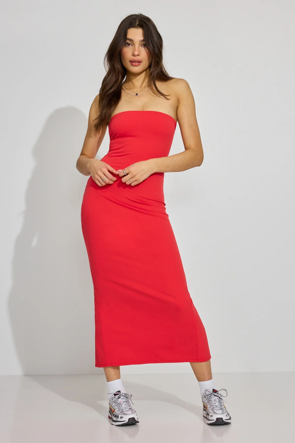 Sleek Maxi Tube Dress - Image 2