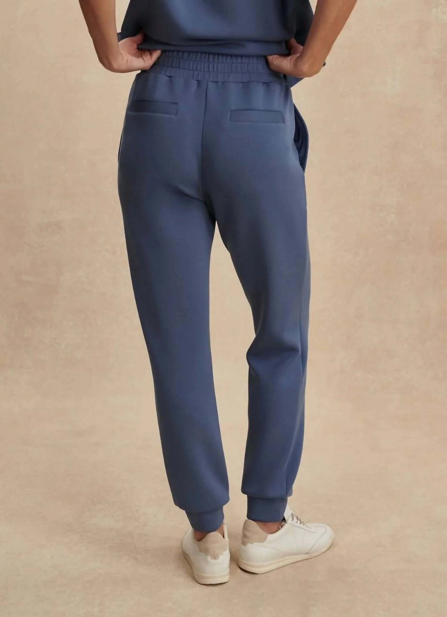 Slim Cuff Pant In Bijou Blue - Image 3