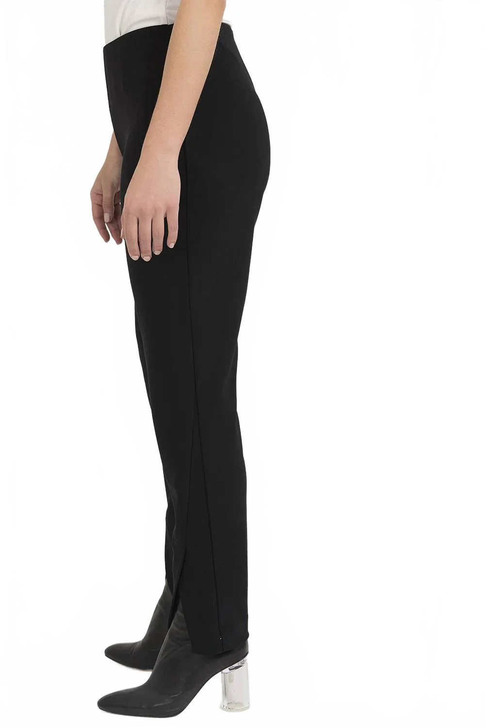 Slim Fit Pant In Black - Image 2