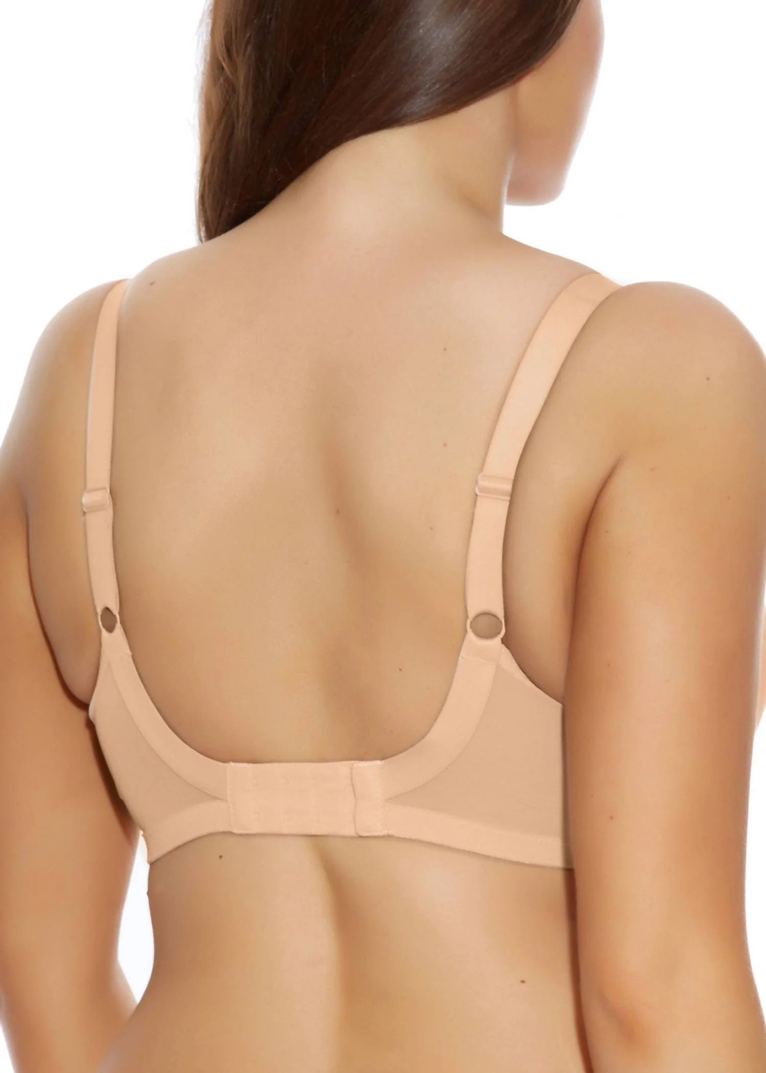 Smoothing Underwire Molded Nursing Bra In Nude - Image 3