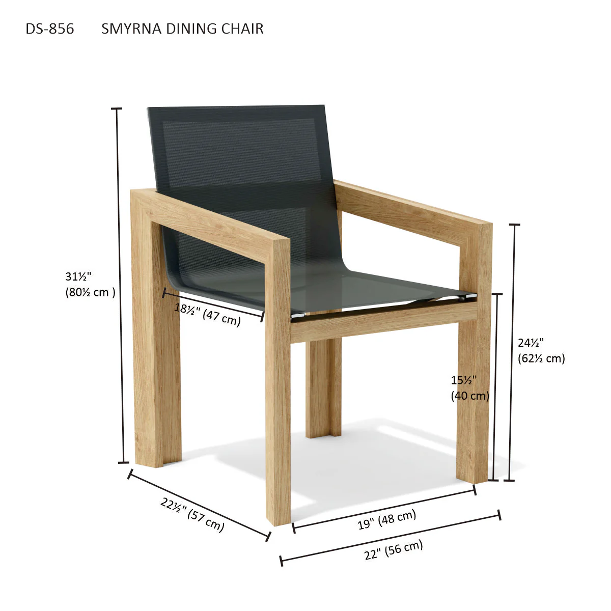 Smyrna Dining Armchair - Image 5