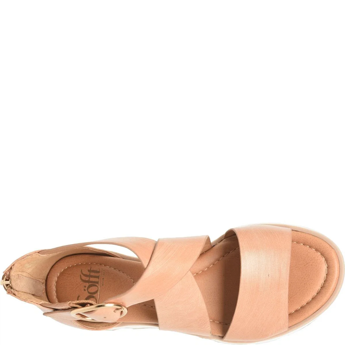 Sofft Mackenna SF0082000 Sandals Women's Caramel Leather Strappy RHS3825 - Image 5