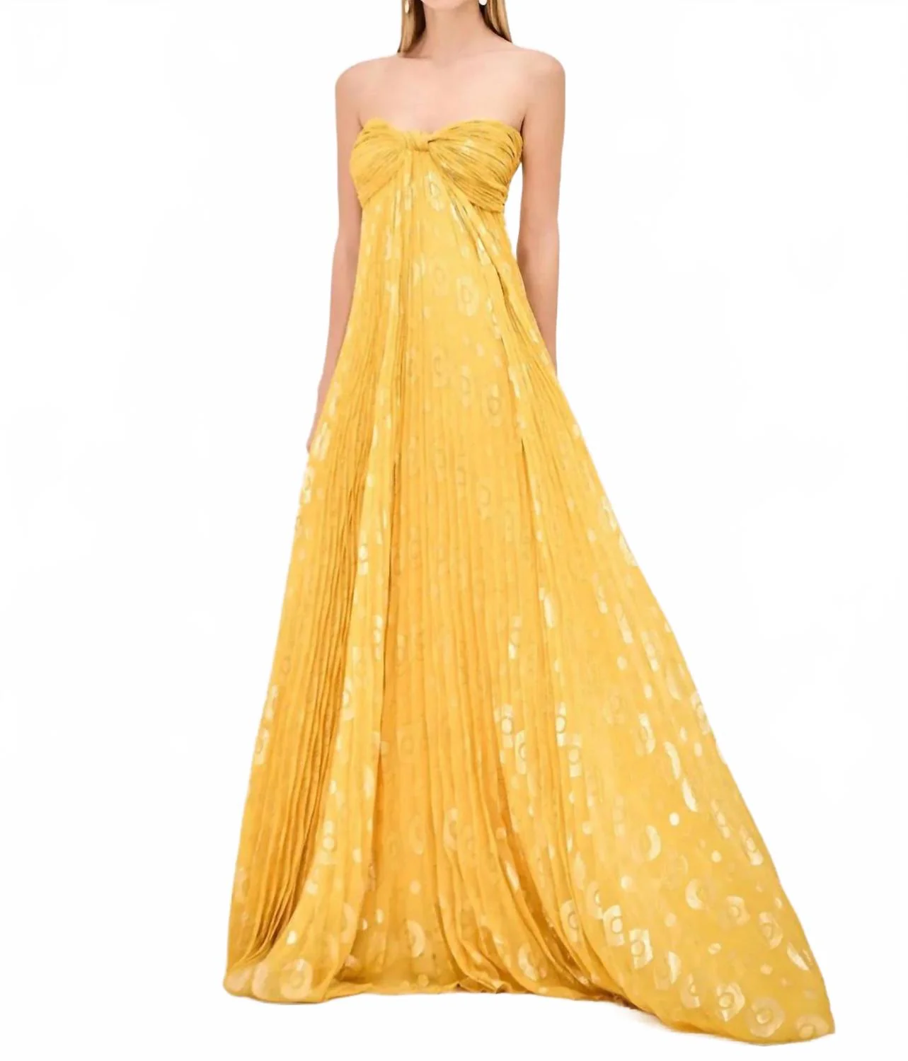 Soleil Maxi Dress In Yellow