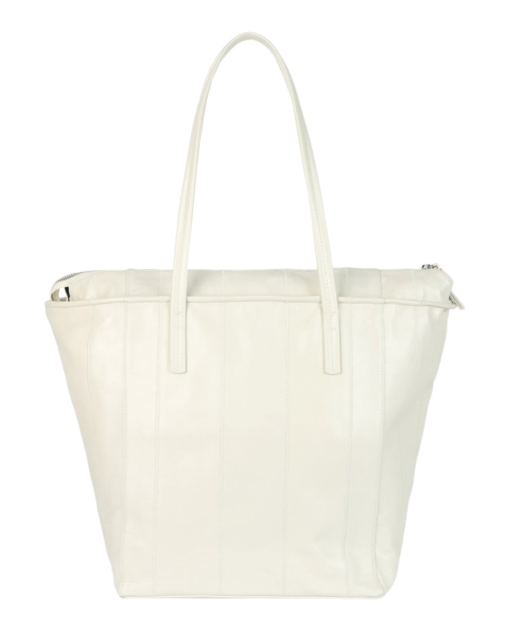 Solid Leather Tote - Image 4