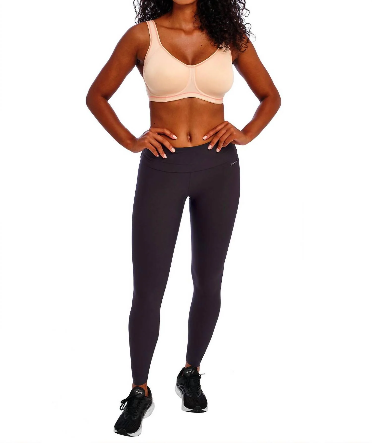 Sonic Molded Sports Bra In Nude - Image 4
