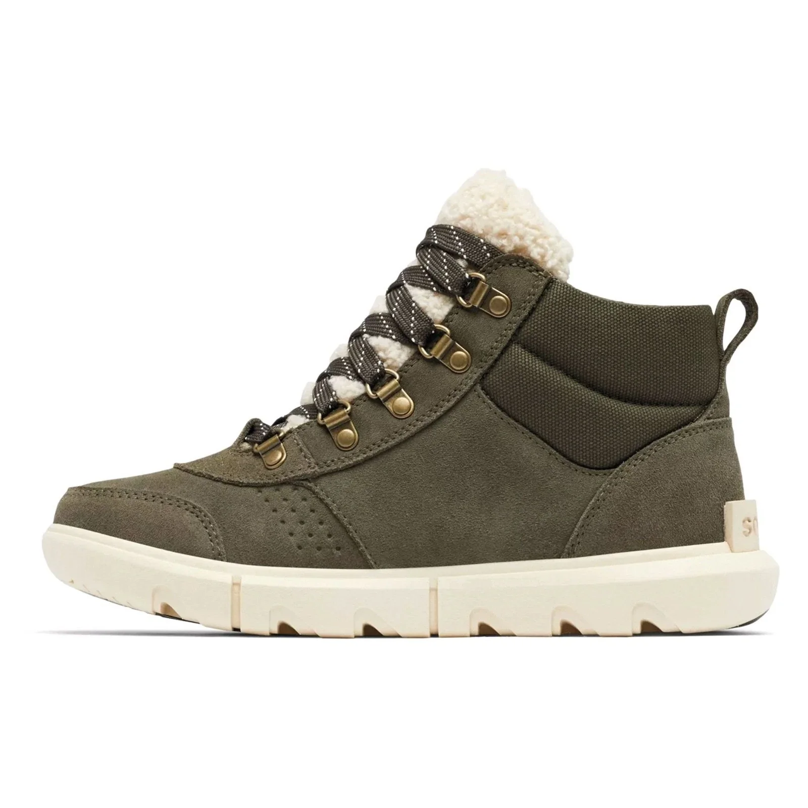 Sorel Explorer Next Hiker 2058721-397 Women's Green Waterproof Boots RHS8360 - Image 3