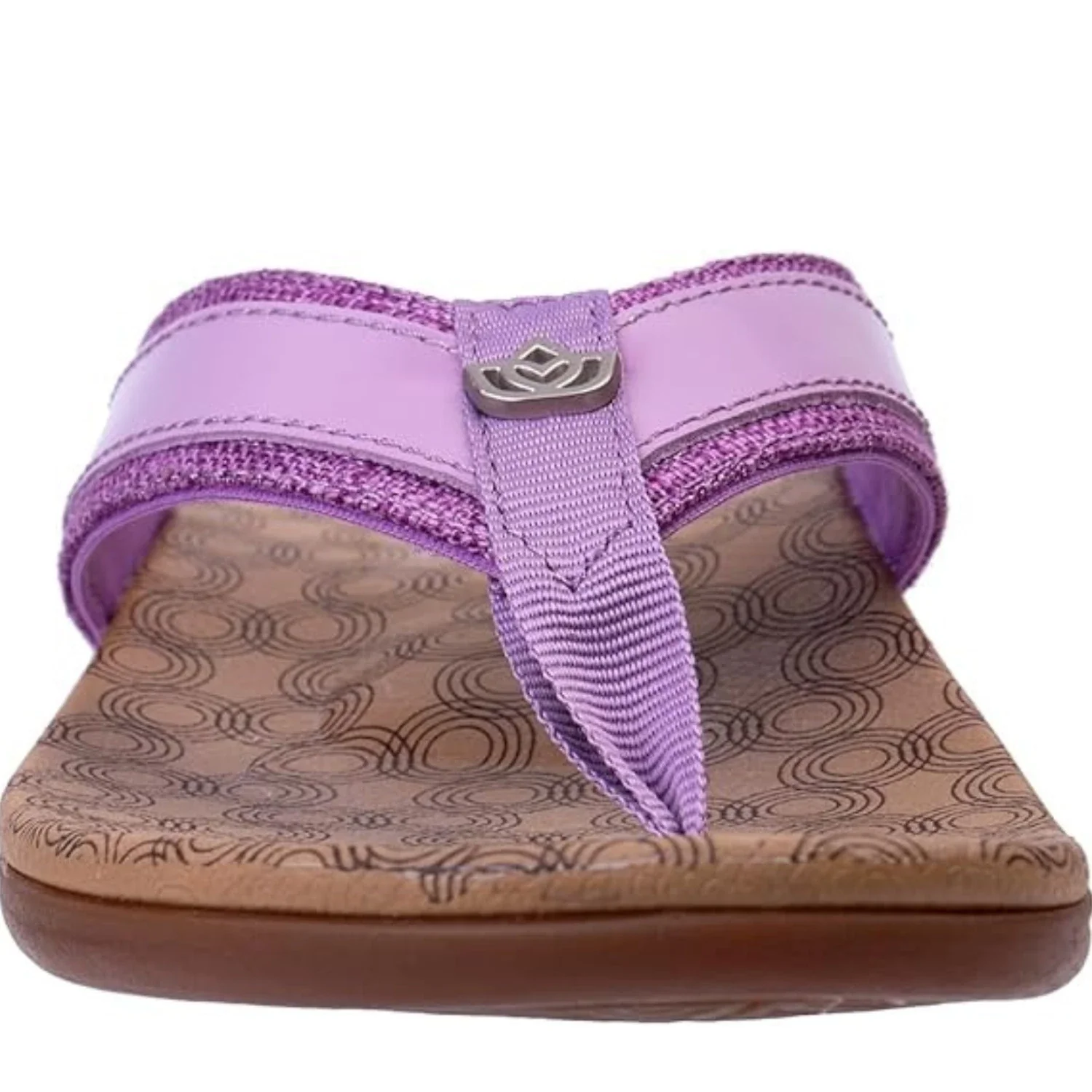 Spenco Cabo A596582 Flip Flops Womens Purple Orthotic Slip On Sandals HAWK2252 - Image 3