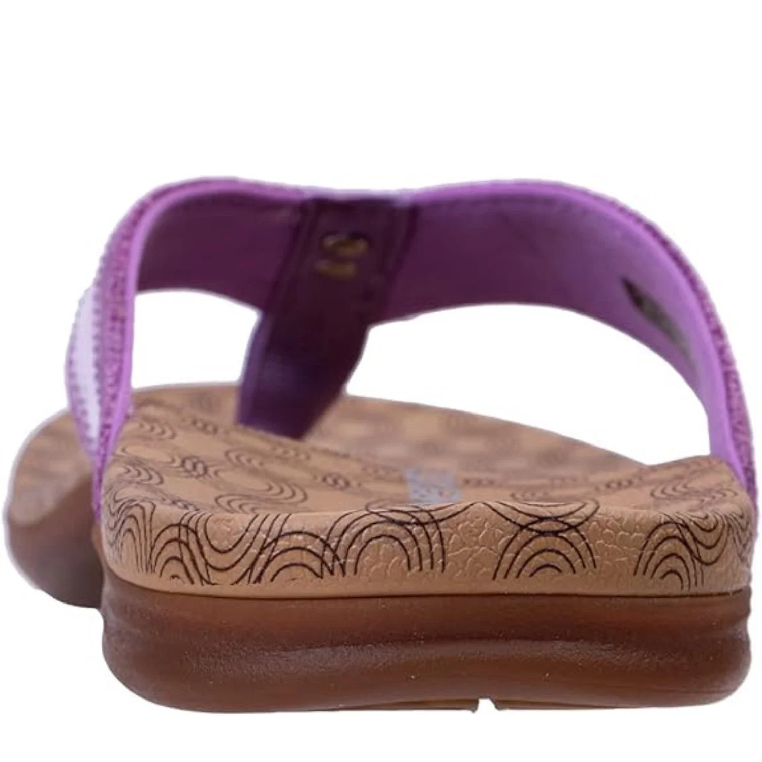Spenco Cabo A596582 Flip Flops Womens Purple Orthotic Slip On Sandals HAWK2252 - Image 4