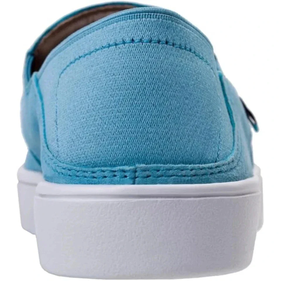 Spenco Saylor SP1197 Sneakers Women's Aqua Sea Slip-On Casual Shoes HAWK722 - Image 4