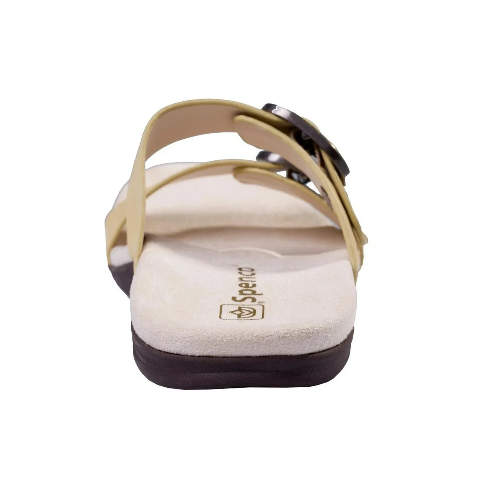 Spenco Vista Sandals Women's Yellow Leather Arch Support Slip On Slide HAWK2228 - Image 5