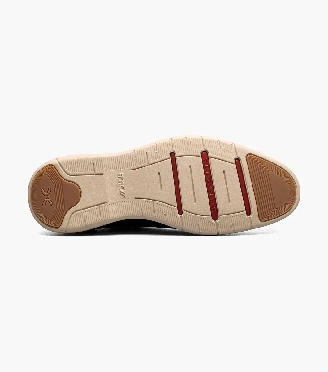 Stacy Adams Edgewood 25690-260 Sneakers Men's Taupe Wingtip Shoes HTAT1180 - Image 5