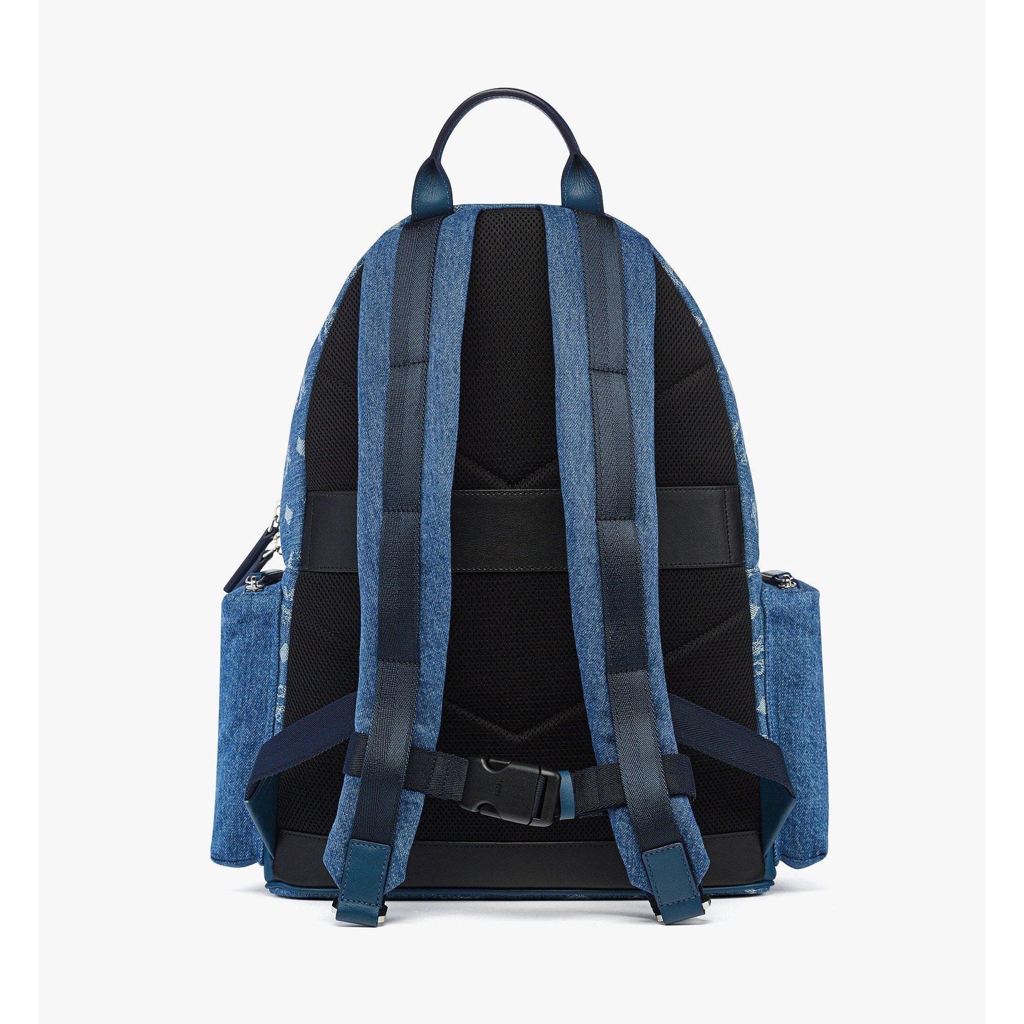 Stark Backpack in Monogram Denim Jacquard - Image 4
