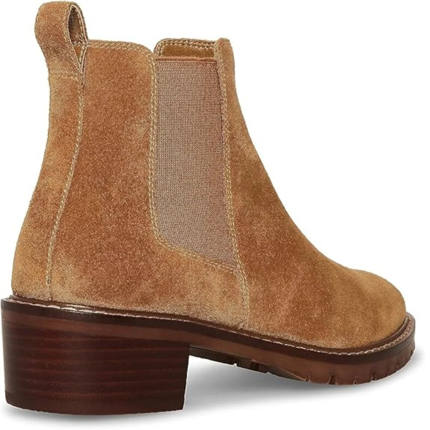 Steve Madden Dorothea Boots Women's  Brown Suede Ankle Bootie HTAT404 - Image 5