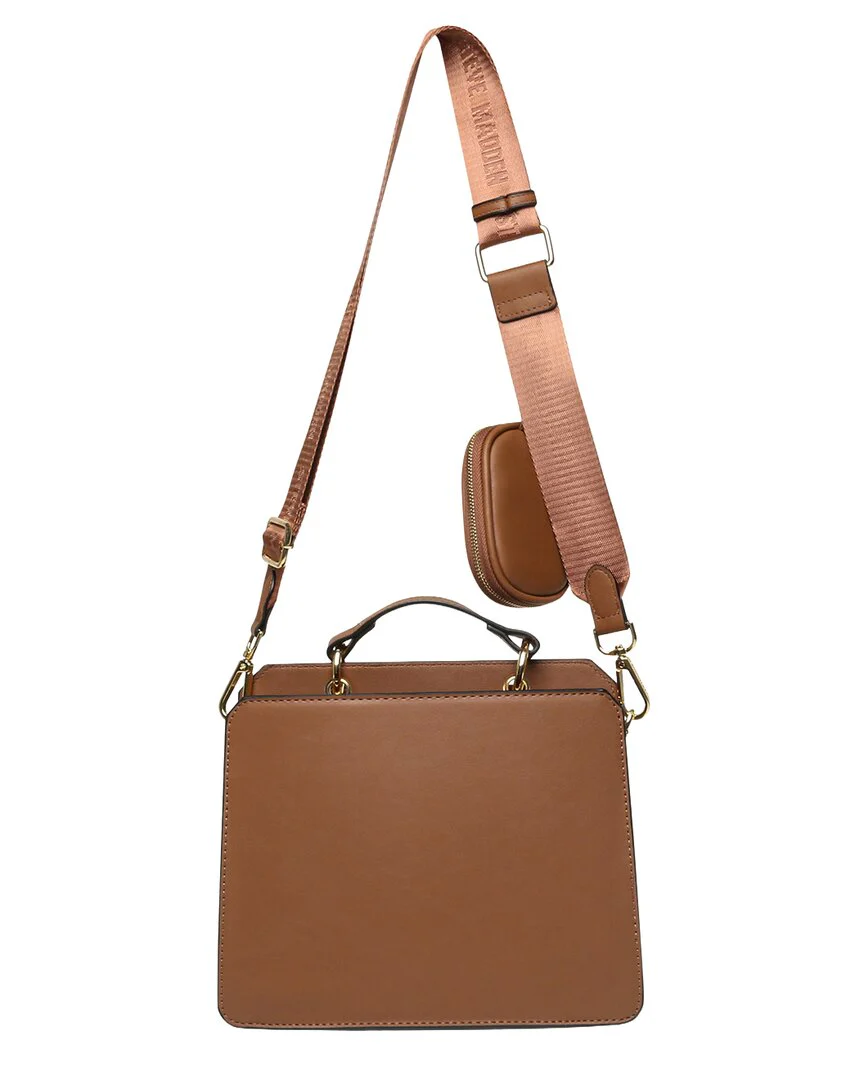 Steve Madden Logo Plaque Top Handle Satchel - Image 2