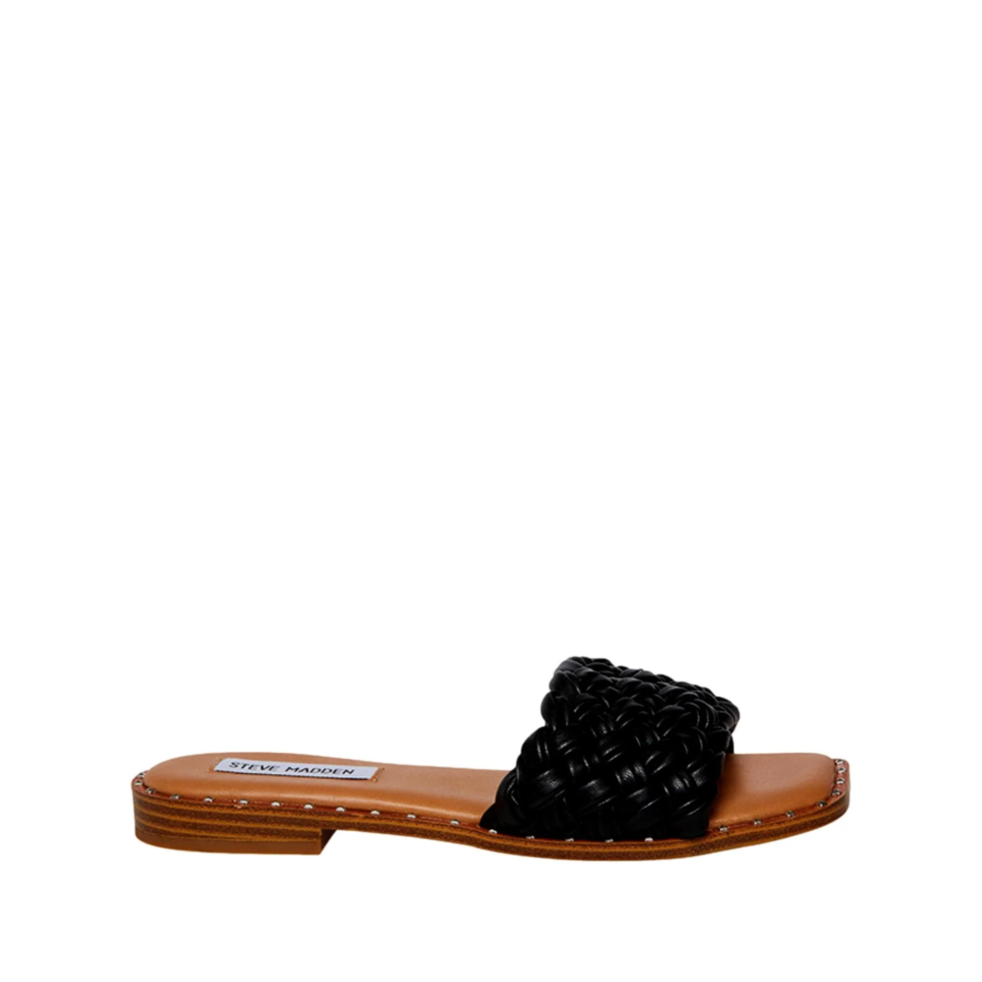 Steve Madden Santina Sandal Black  SANT06S1-027 Women's