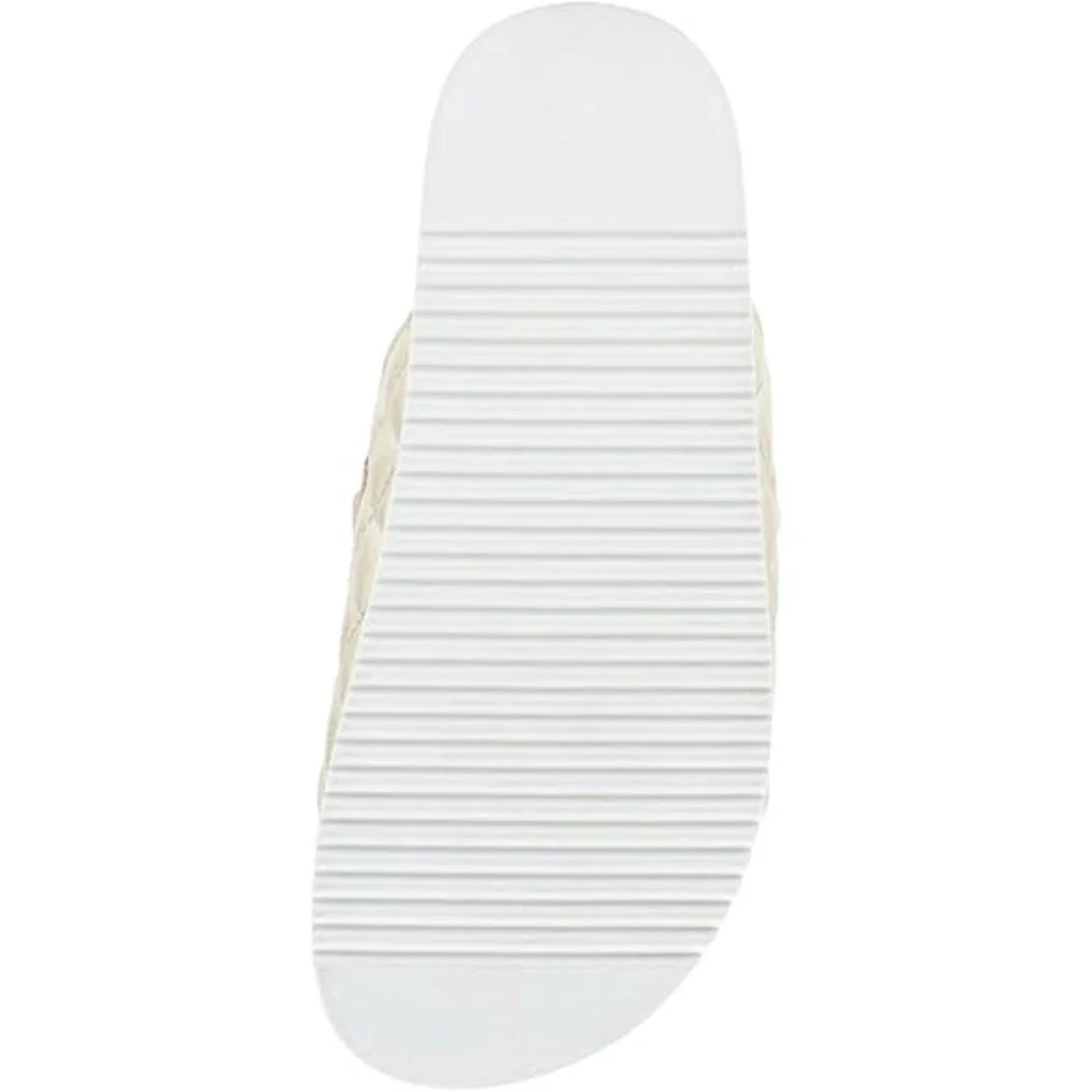 Steve Madden Schmona SCHM01S1 Sandals Women's  Gold Leather Slide HTAT865 - Image 5