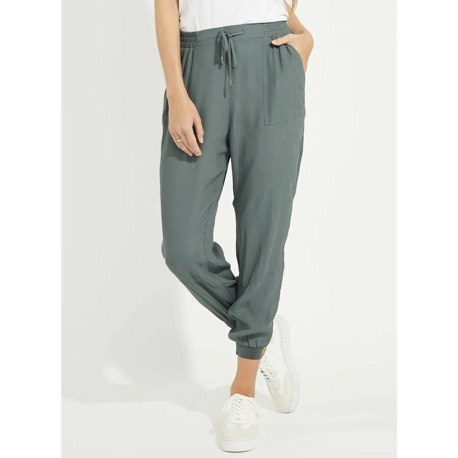 Storm Joggers In Balsam Green