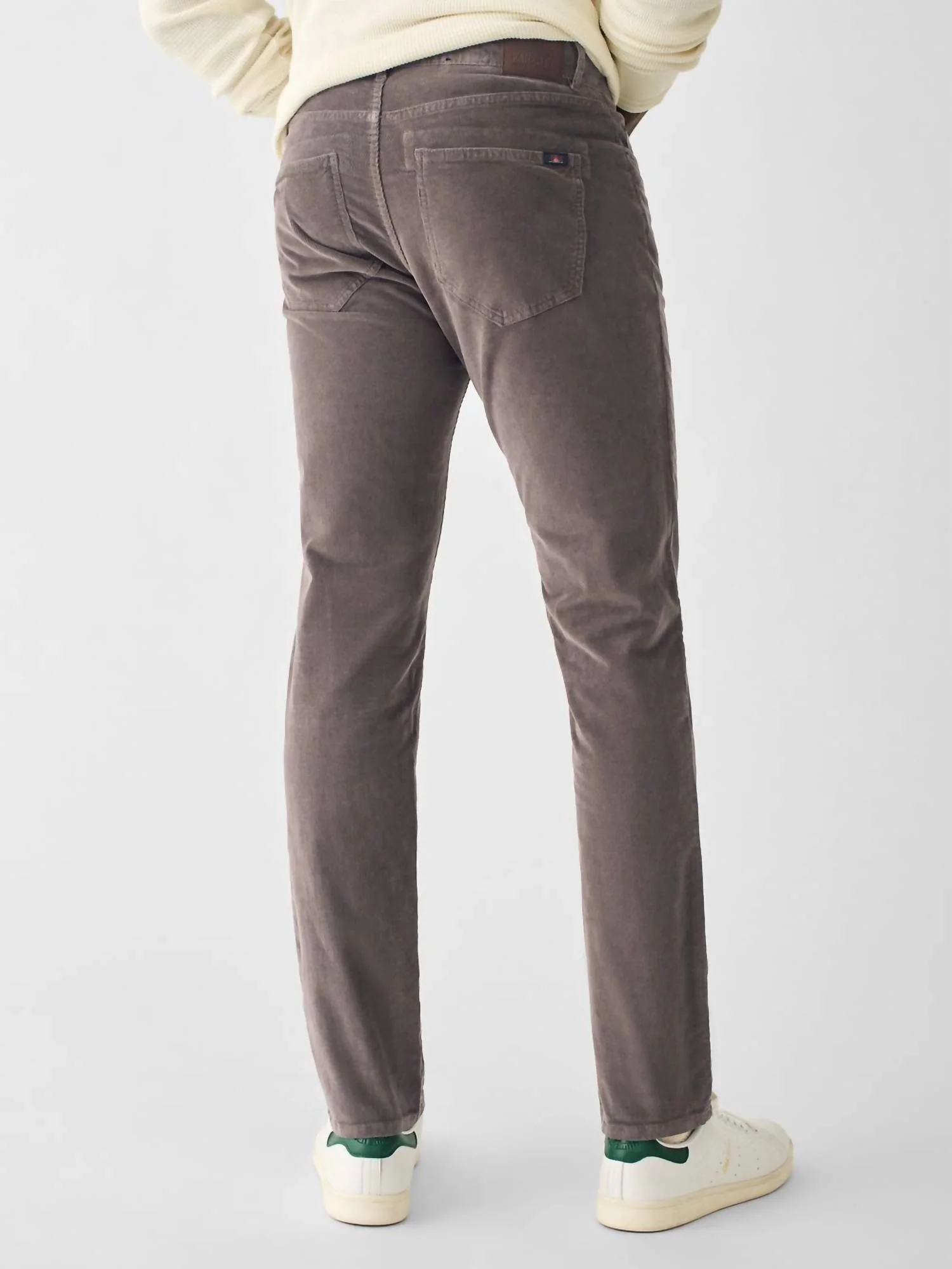 Stretch Cord 5-Pocket Pants In Rugged Grey - Image 3
