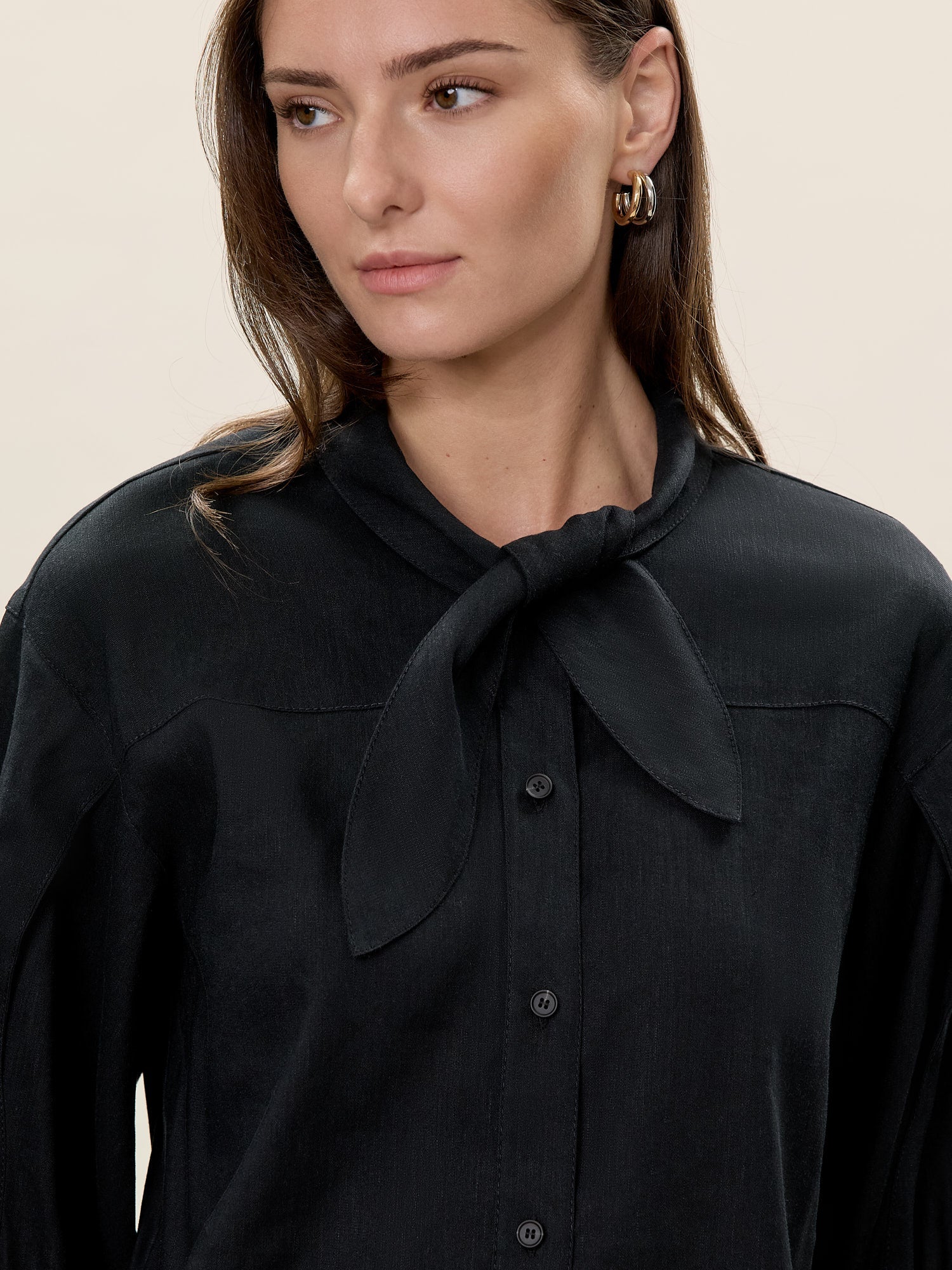 Stretch Linen Top - Image 3