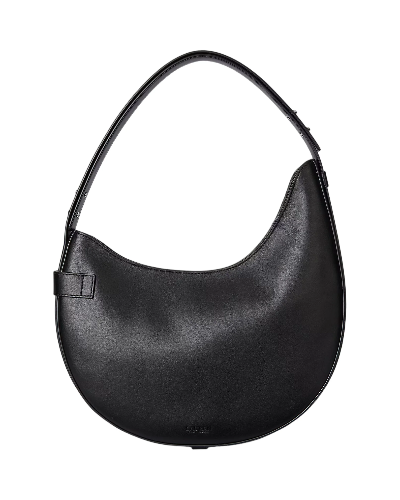 Structured Crescent Shoulder Bag - Image 3