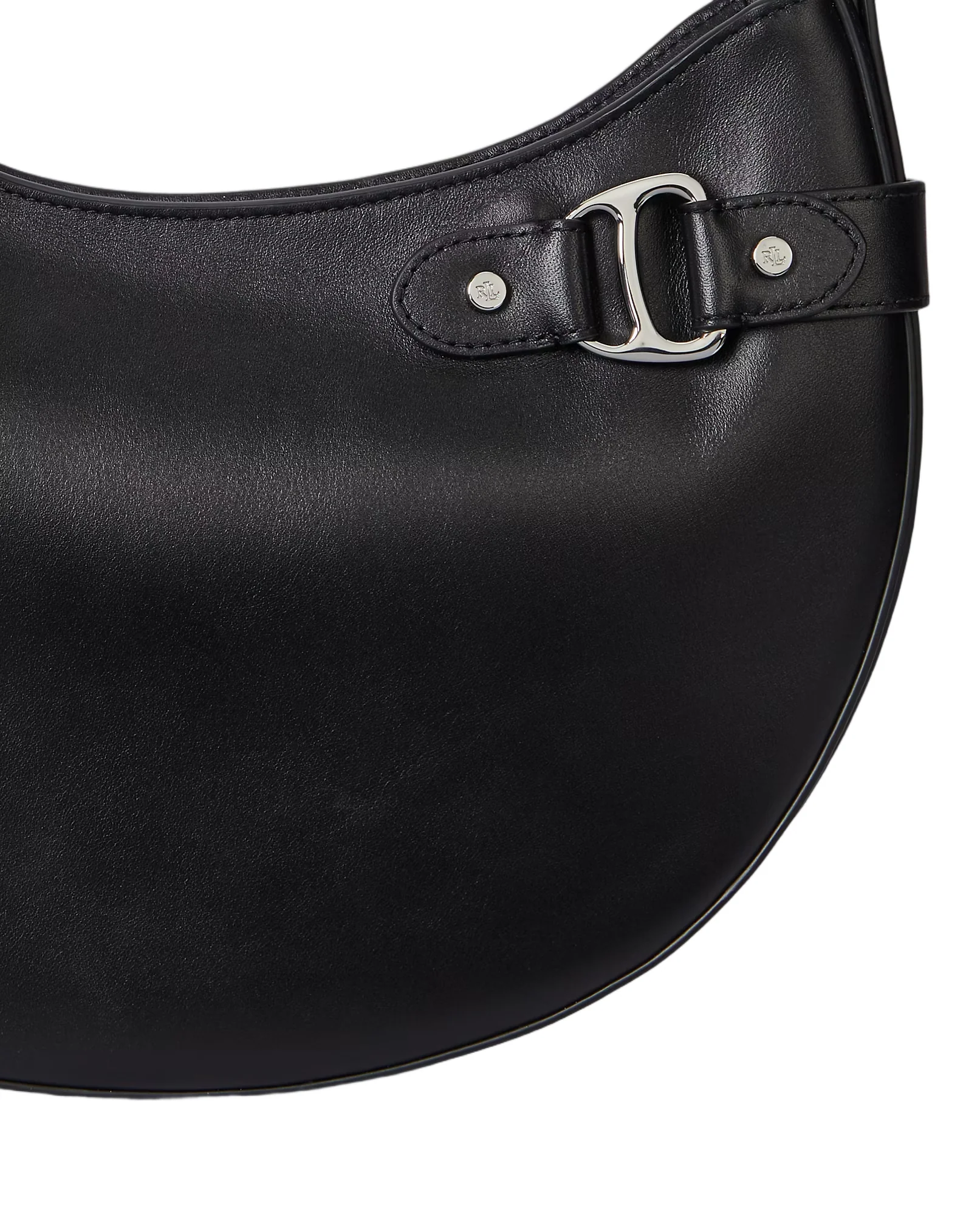 Structured Crescent Shoulder Bag - Image 5