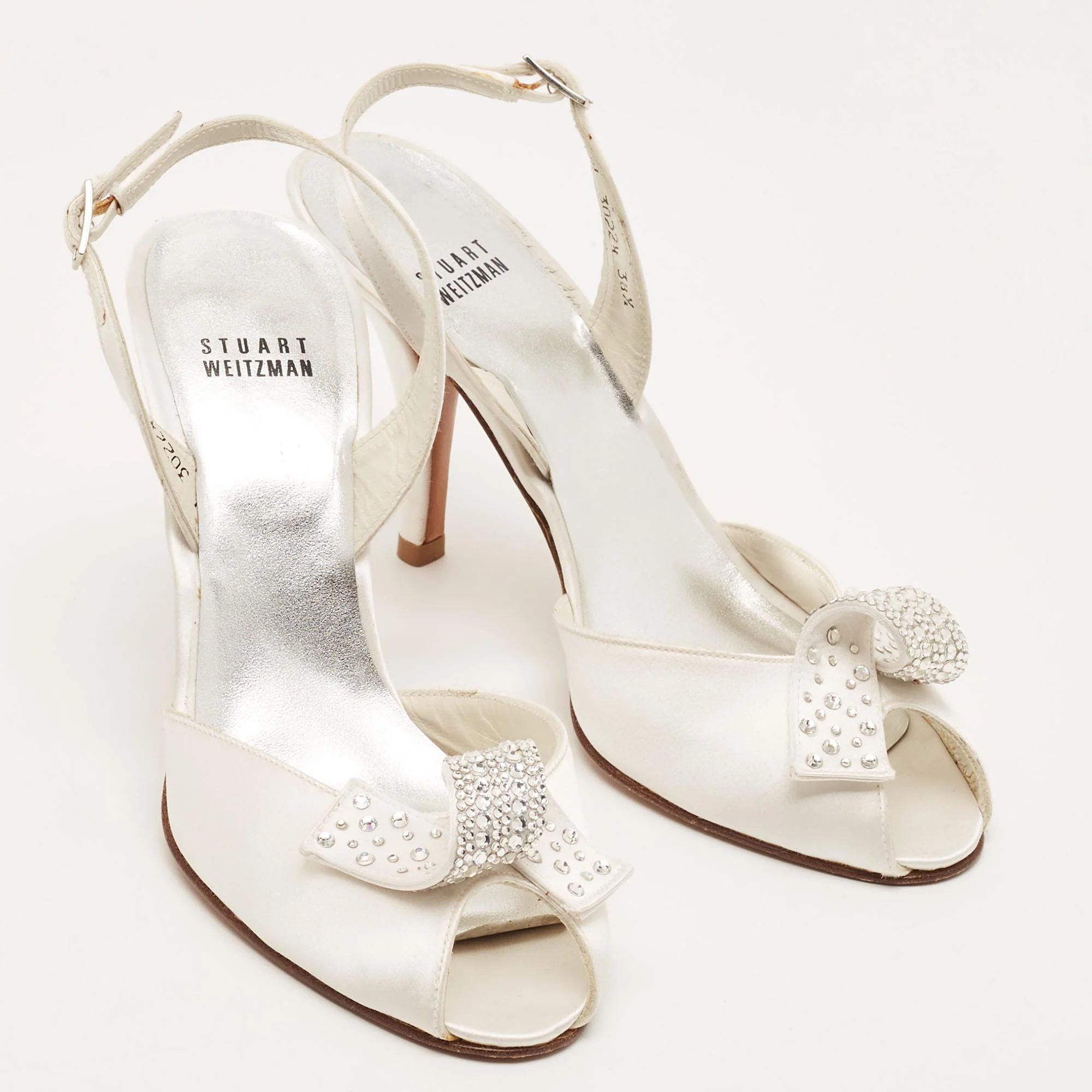 Stuart Weitzman Crystal Embellished - Image 4