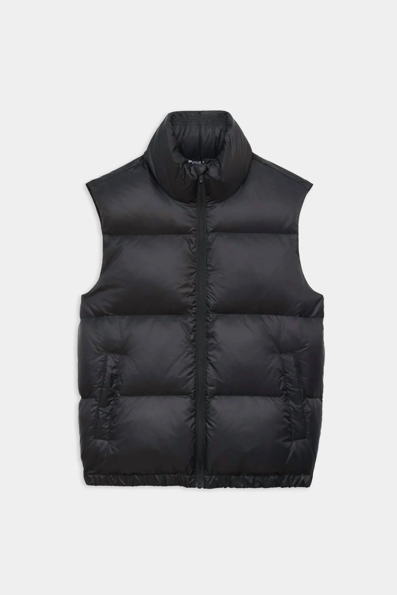 Summit Puffer Vest In Black - Image 4