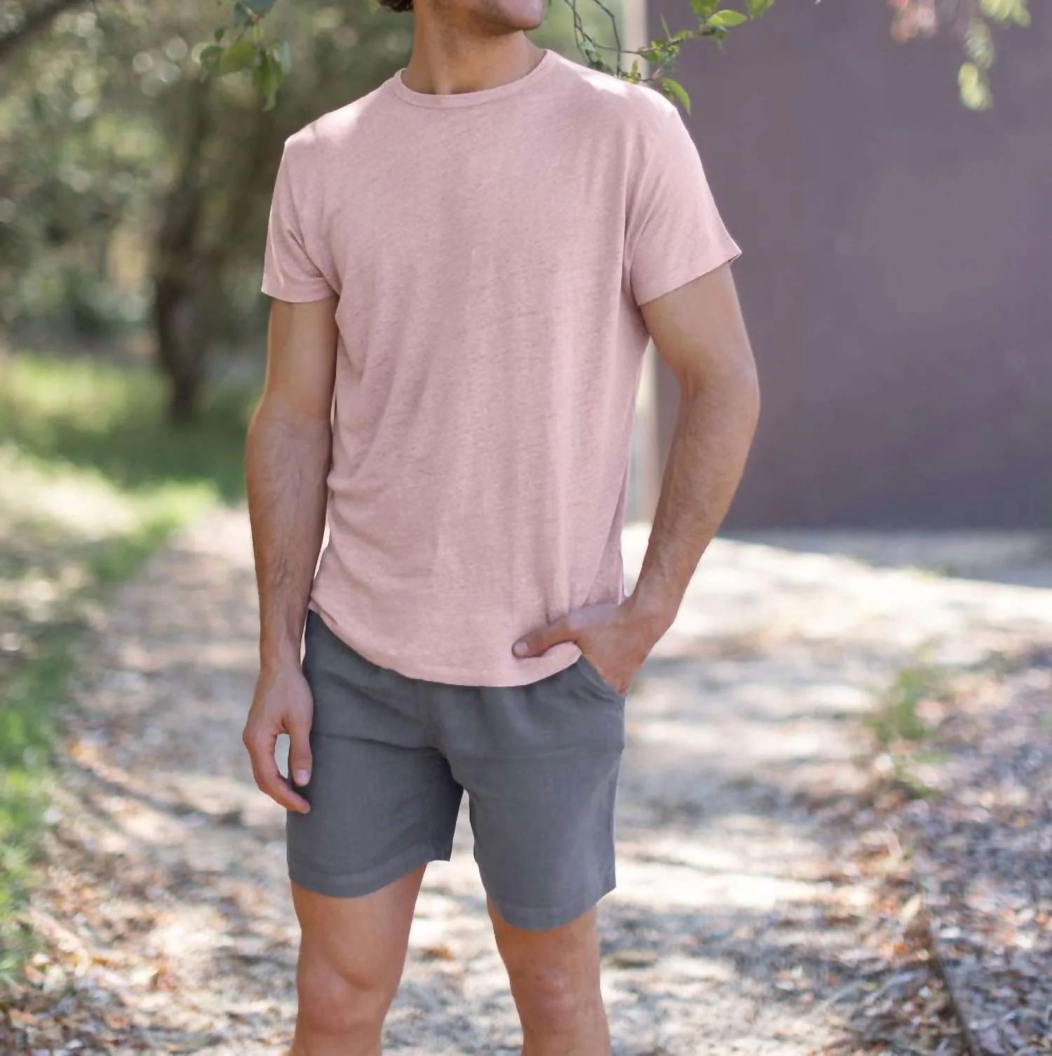 Sun Tee In Rose