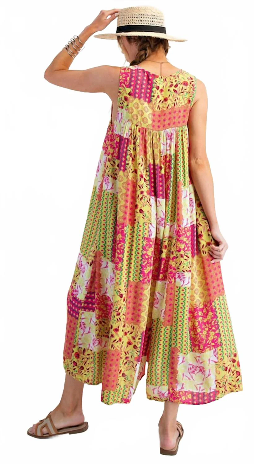 Sundance Stroll Romper In Patchwork - Image 5
