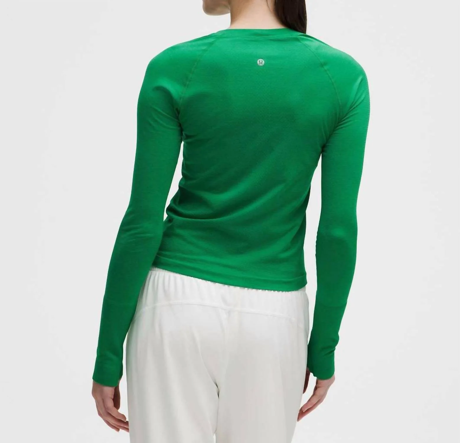 Swiftly Tech Long Sleeve 2.0 Top In Raceway Green - Image 2