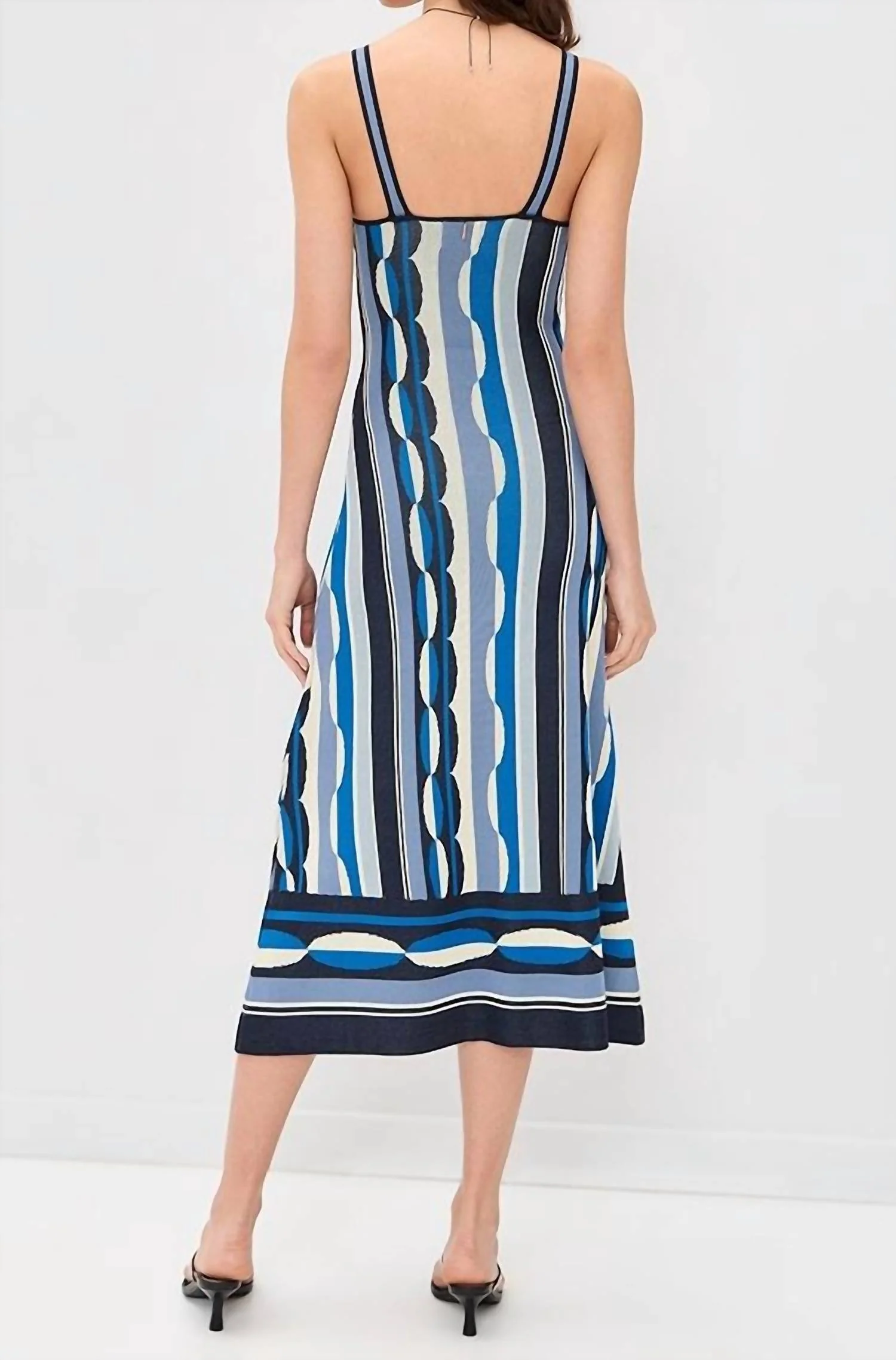 Tali Dress Stripe Dress In Blue - Image 2
