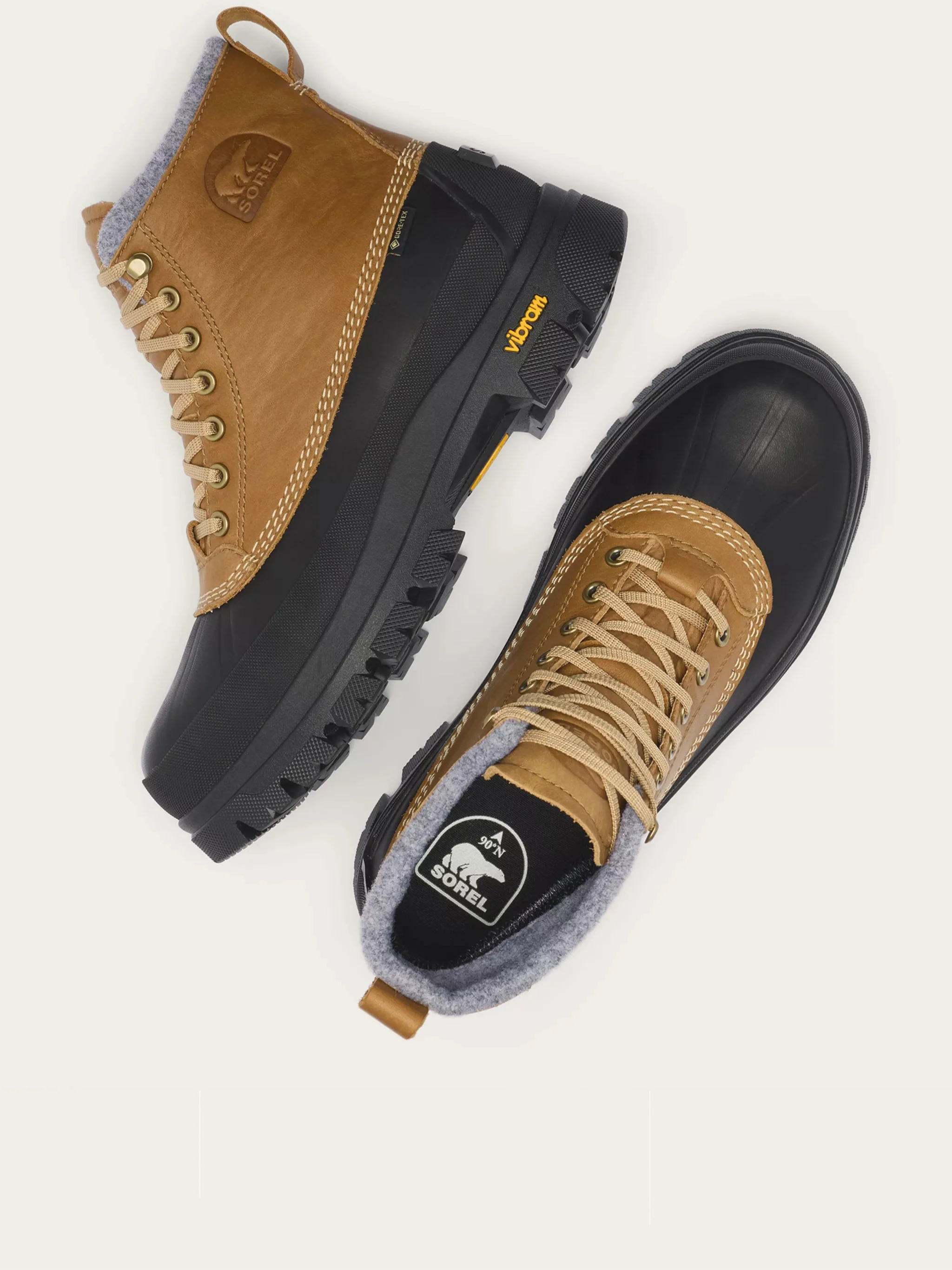 Tan Daystorm Horizon GTX Leather Boots - Image 4