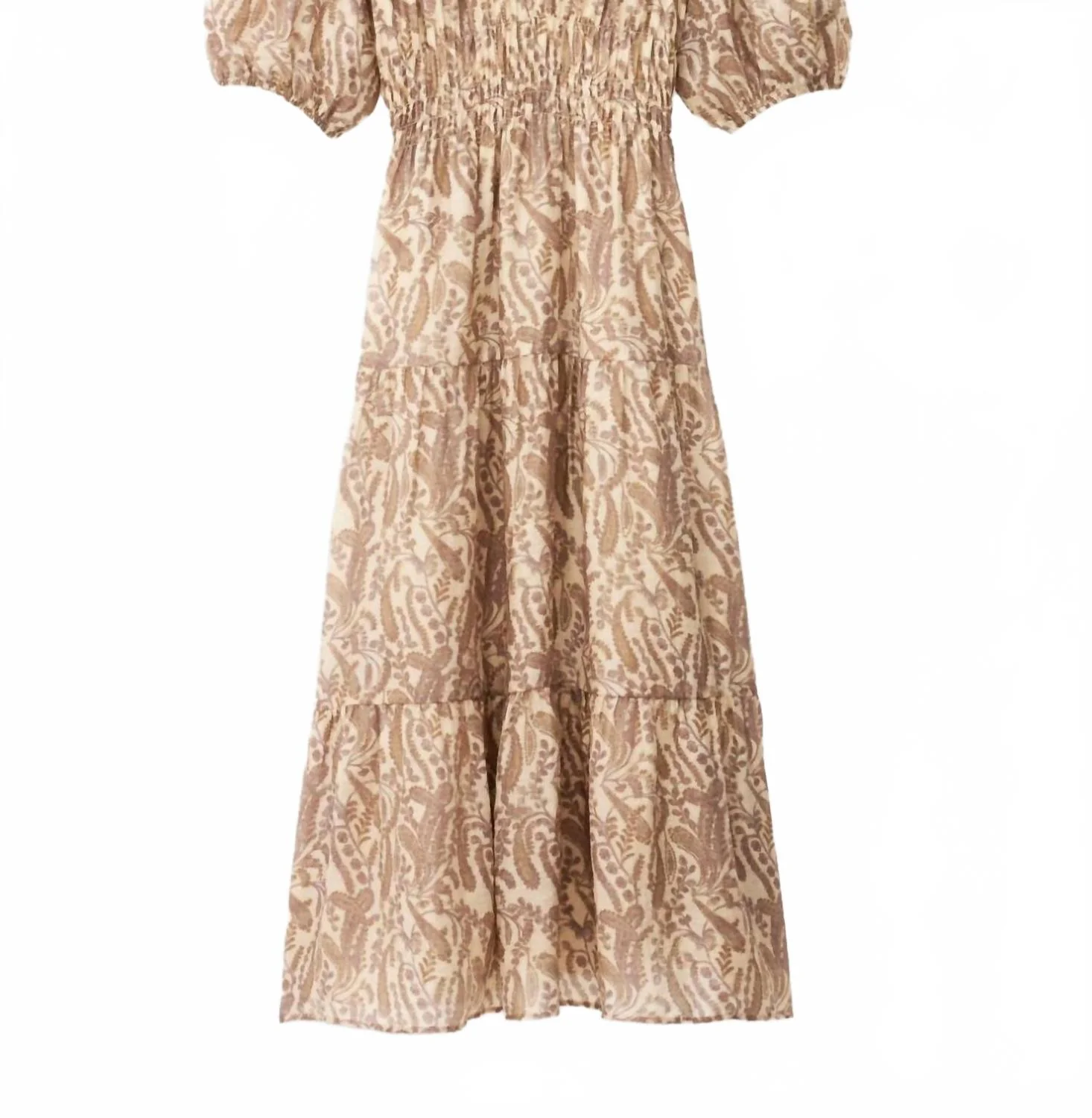 Tanyssa Dress In Ecru - Image 5